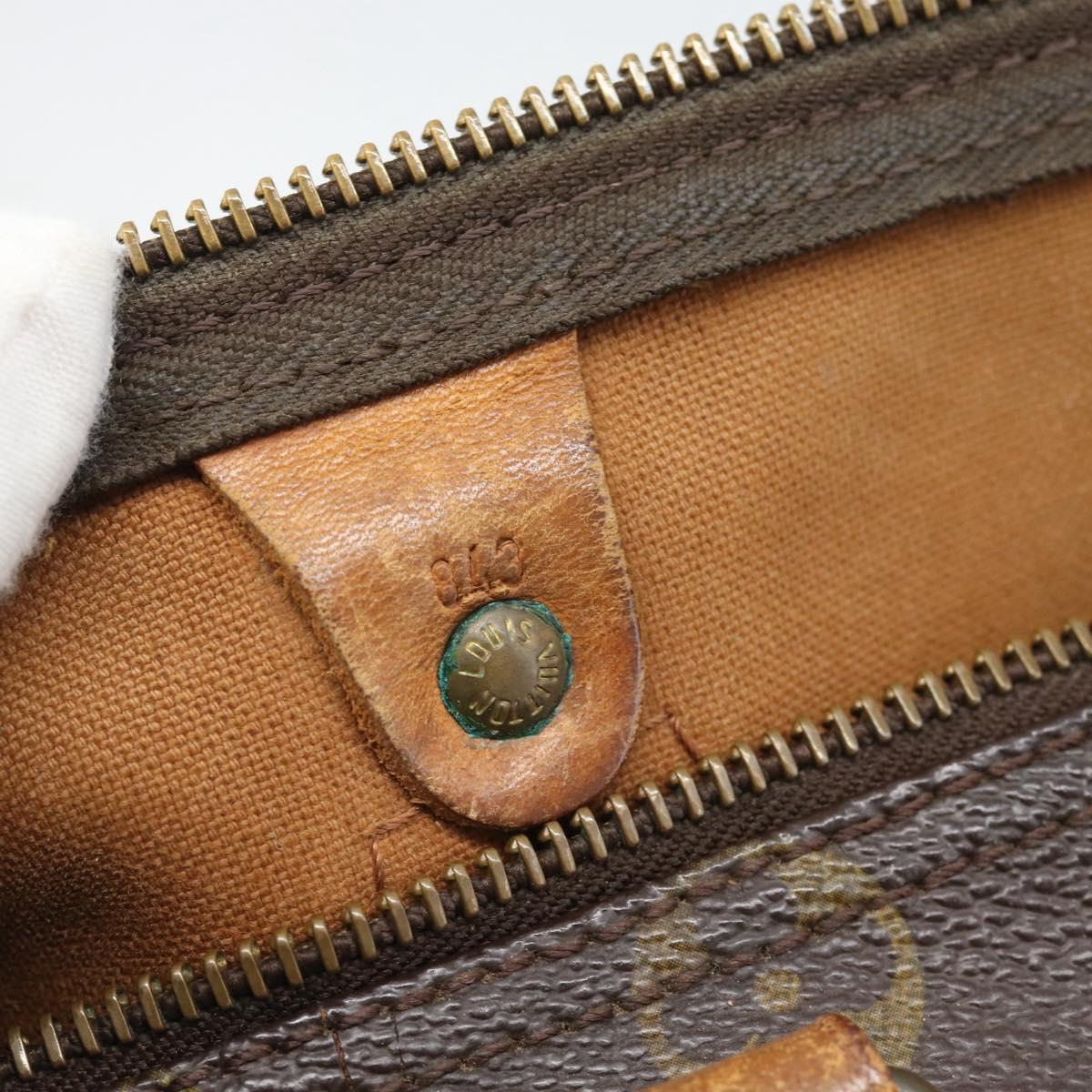 LOUIS VUITTON Monogram Speedy 25 Hand Bag M41528 LV Auth 194193