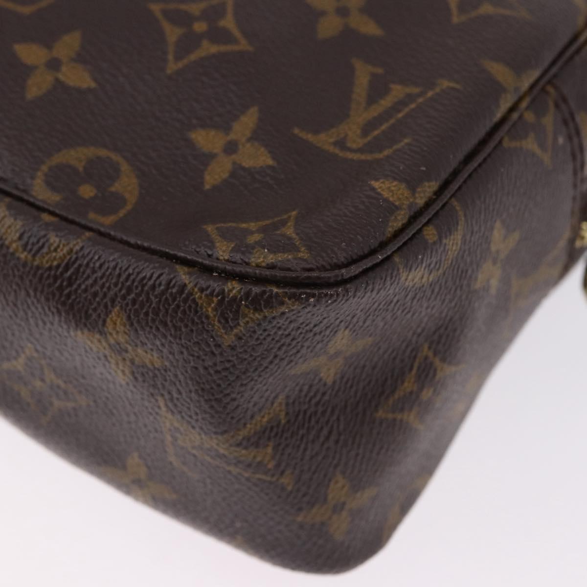 LOUIS VUITTON Monogram Trousse Toilette 28 Clutch Bag M47522 LV Auth 194200