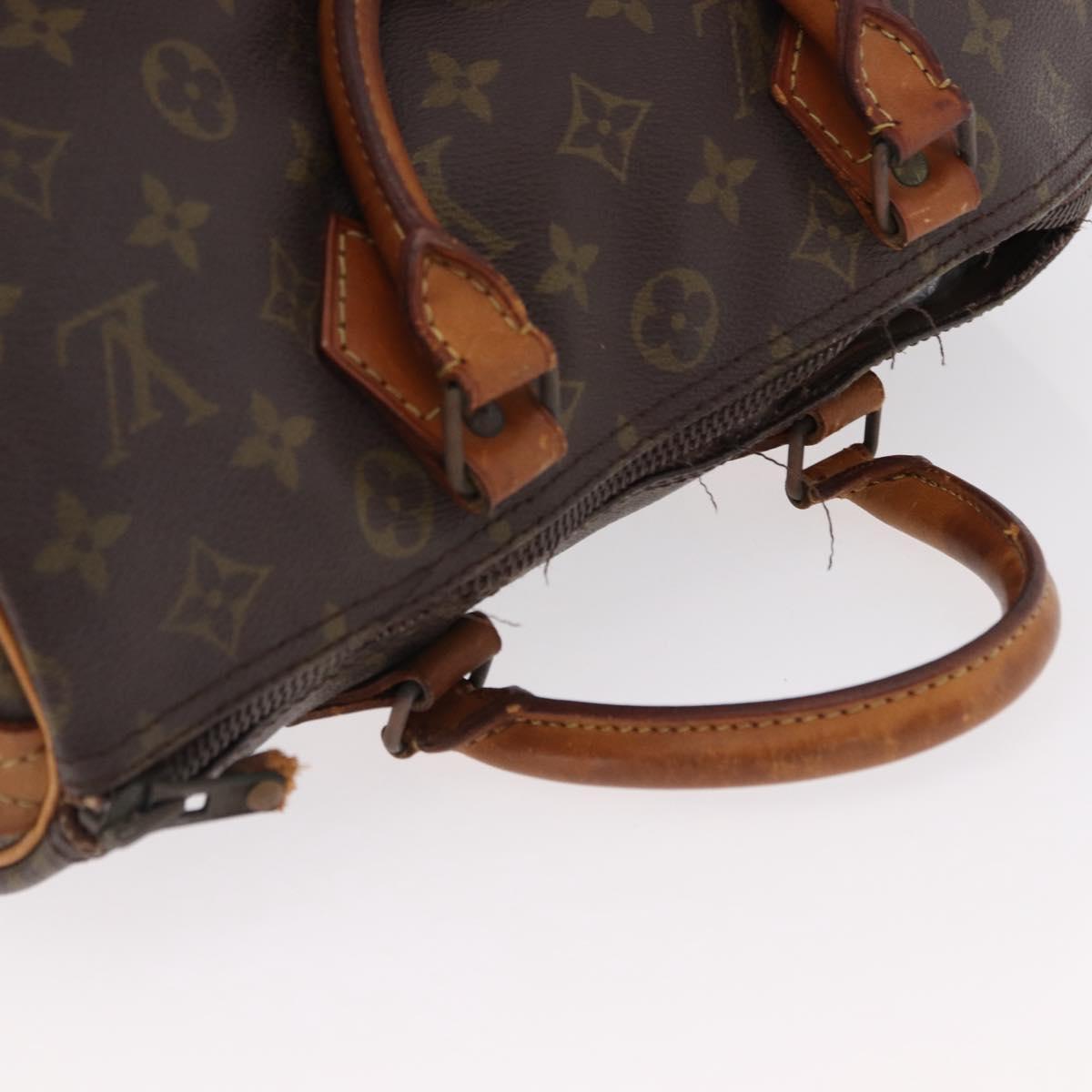LOUIS VUITTON Monogram Speedy 30 Hand Bag M41526 LV Auth 194202