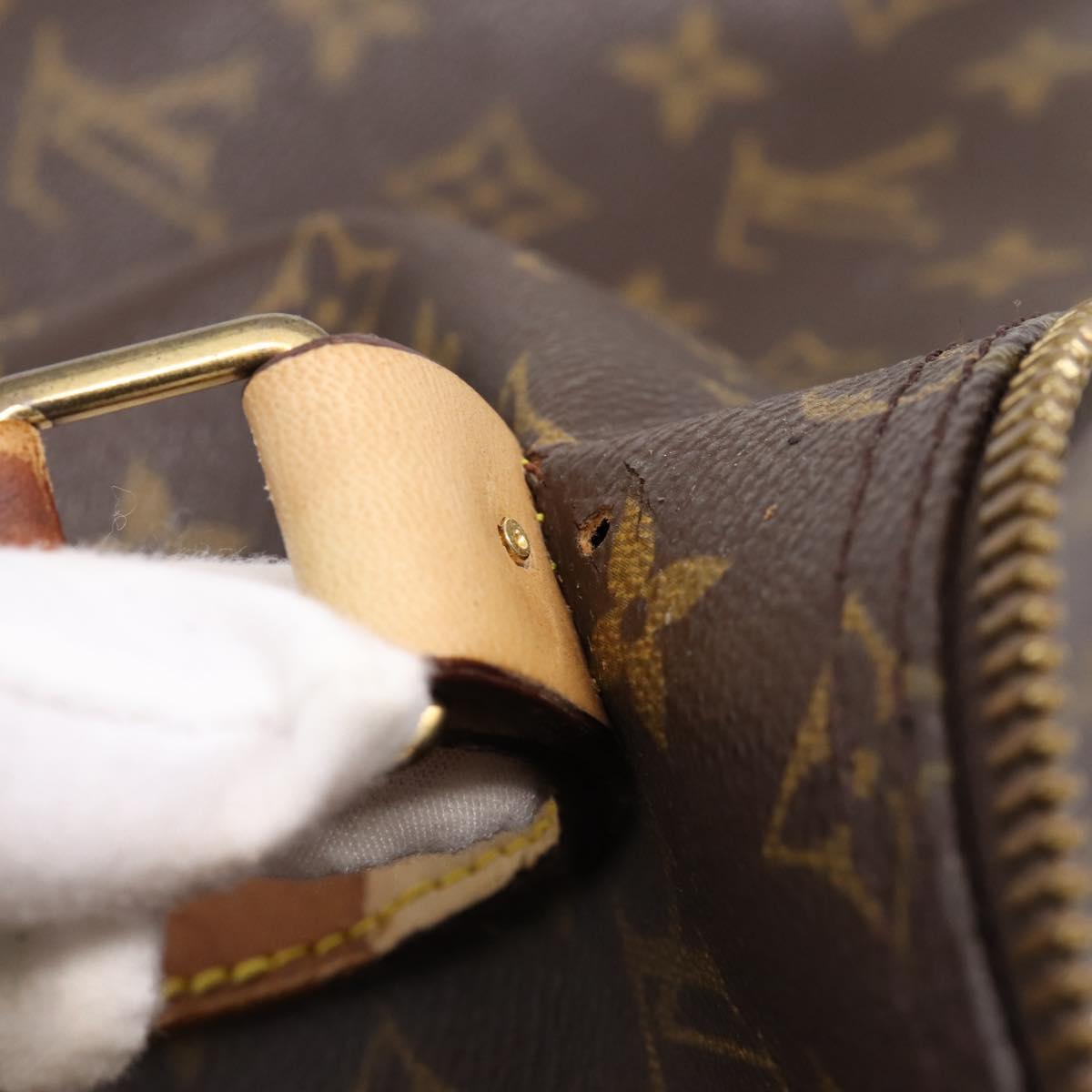LOUIS VUITTON Monogram Keepall Bandouliere 50 Boston Bag M41416 LV Auth 194207