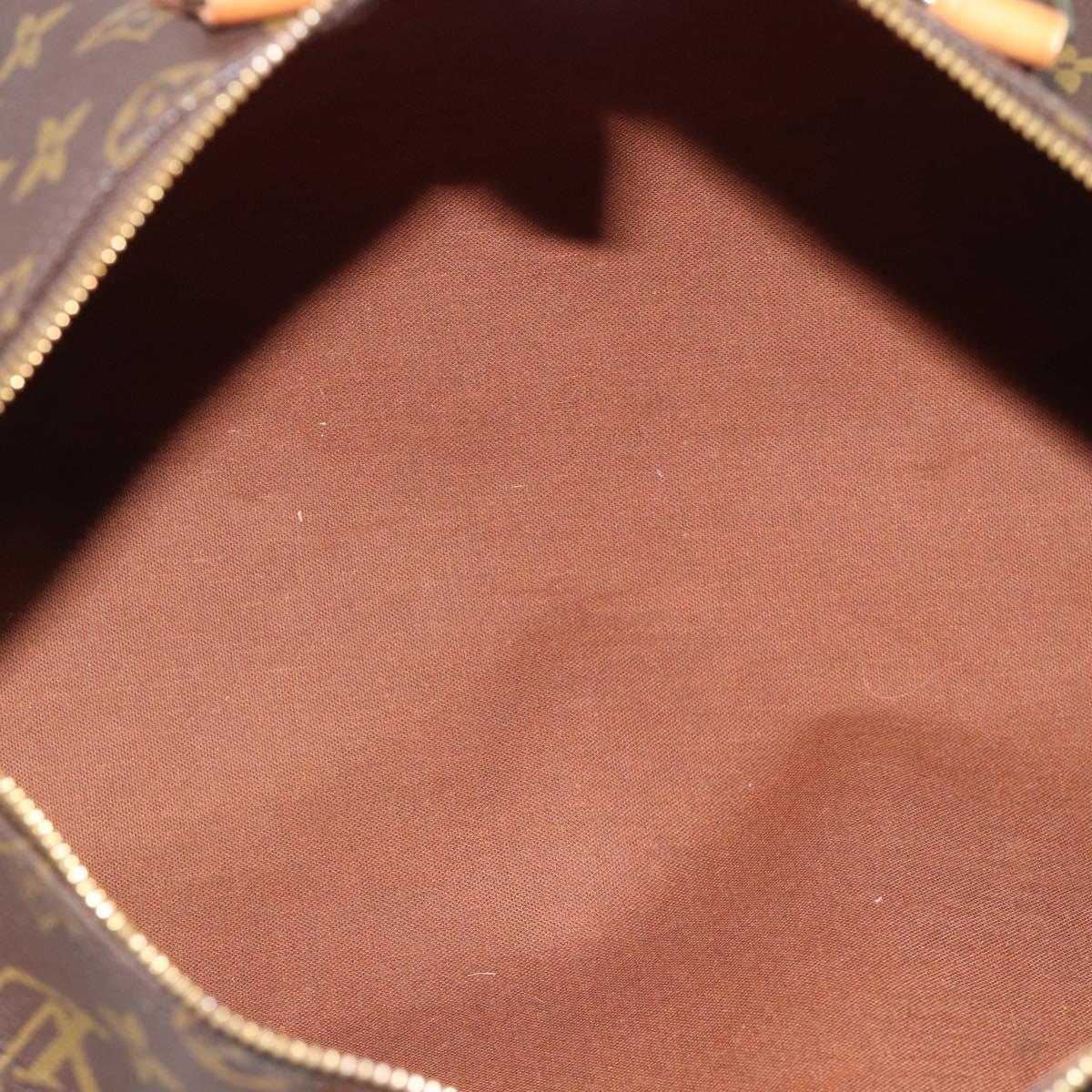 LOUIS VUITTON Monogram Speedy 35 Hand Bag M41524 LV Auth 194208V