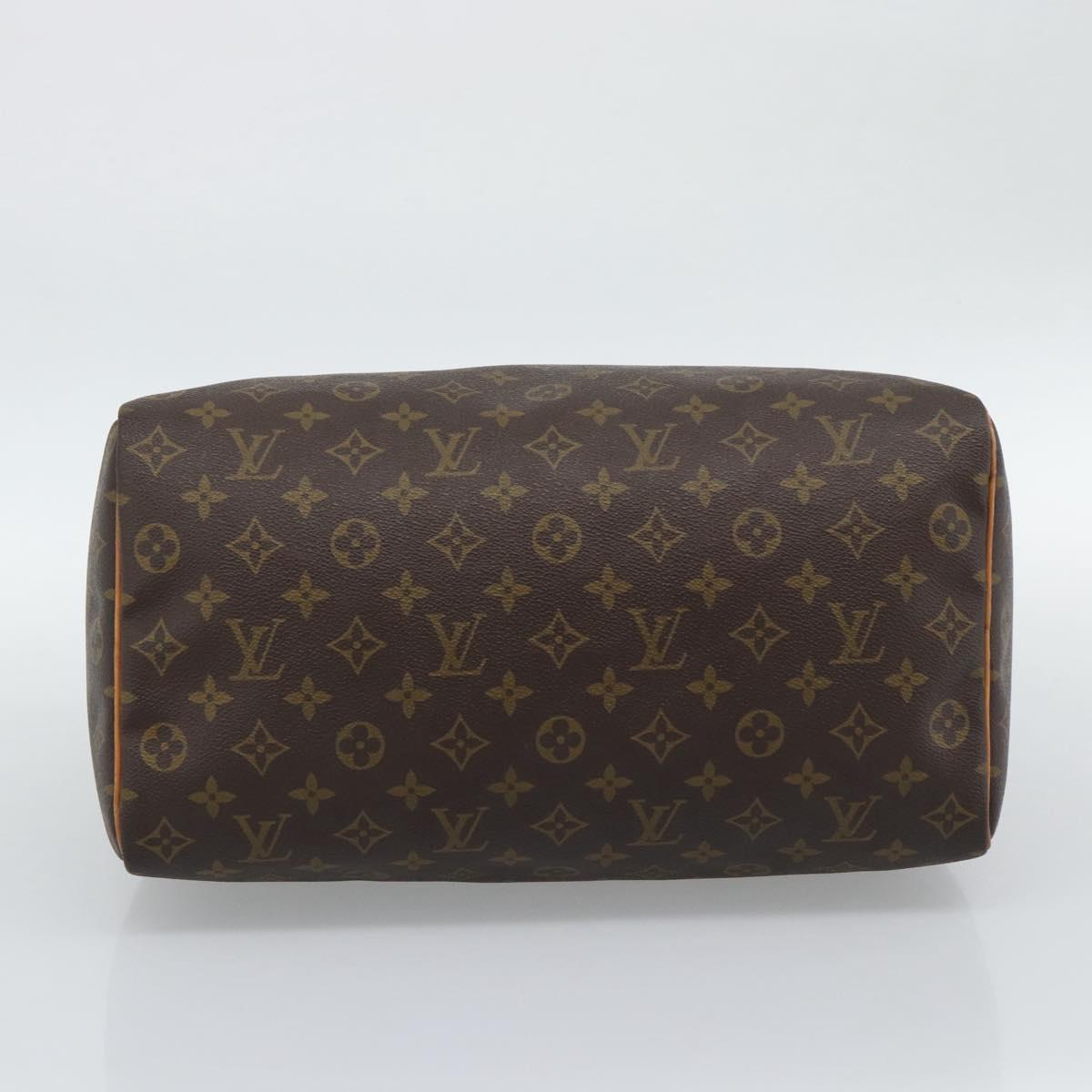 LOUIS VUITTON Monogram Speedy 35 Hand Bag M41524 LV Auth 194208V