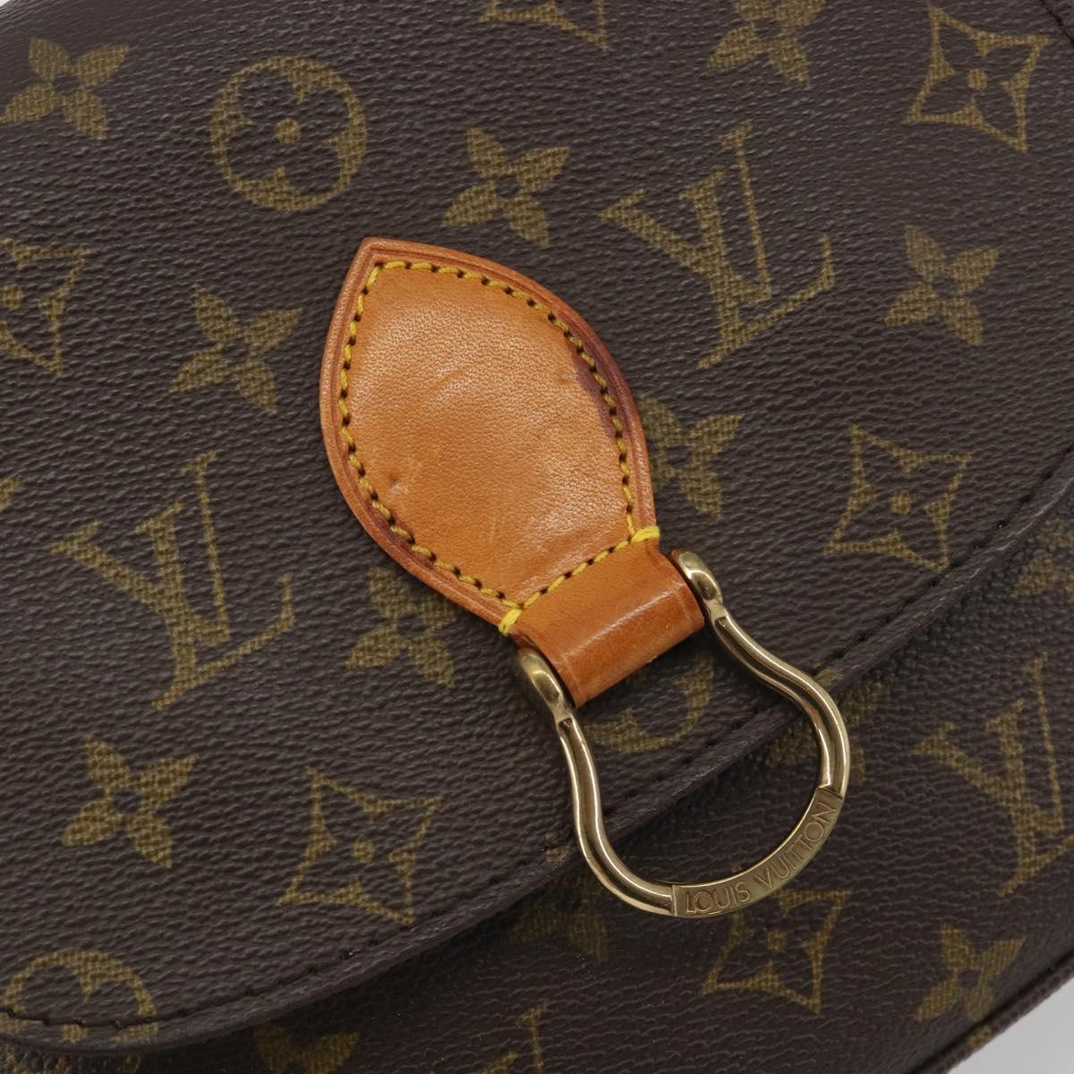 LOUIS VUITTON Monogram Saint Cloud MM Shoulder Bag M51243 LV Auth 194210