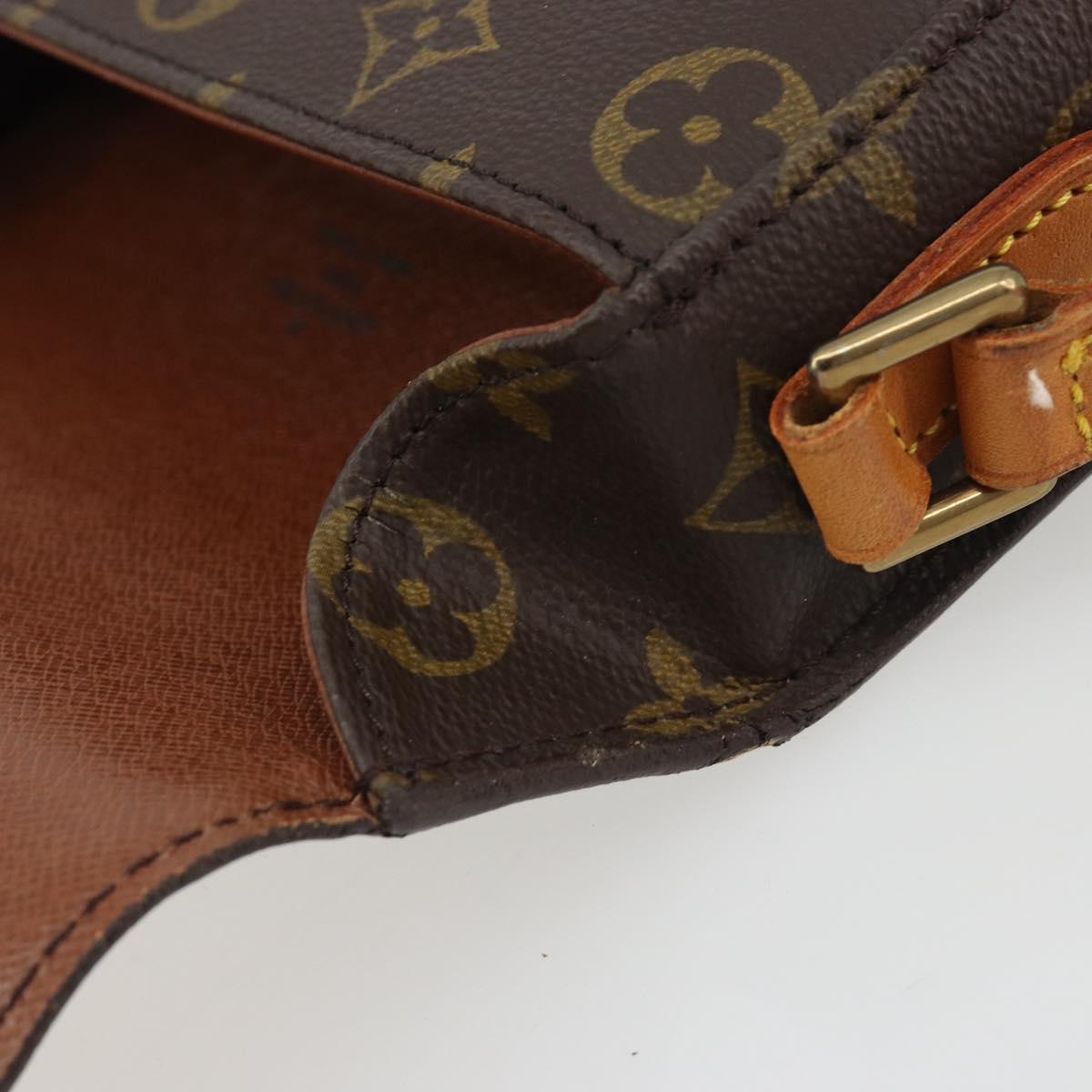 LOUIS VUITTON Monogram Saint Cloud MM Shoulder Bag M51243 LV Auth 194210