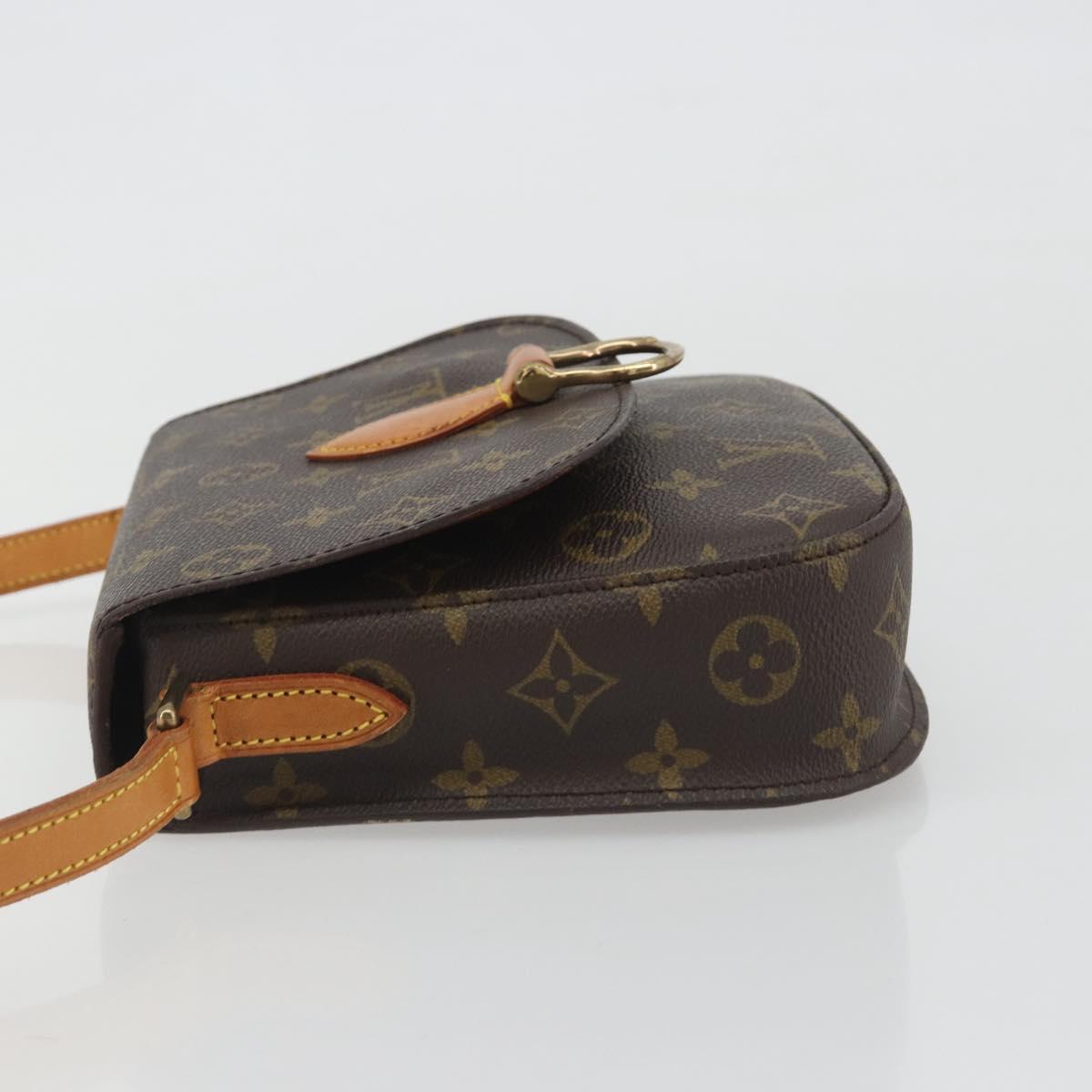 LOUIS VUITTON Monogram Saint Cloud MM Shoulder Bag M51243 LV Auth 194210