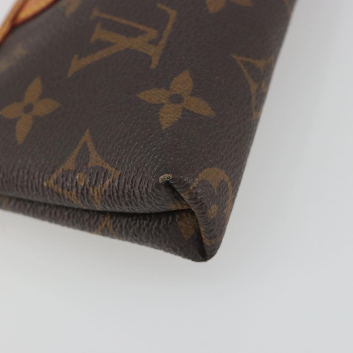 LOUIS VUITTON Monogram Mini Pochette Delight Full Pouch M40309 LV Auth 194212A