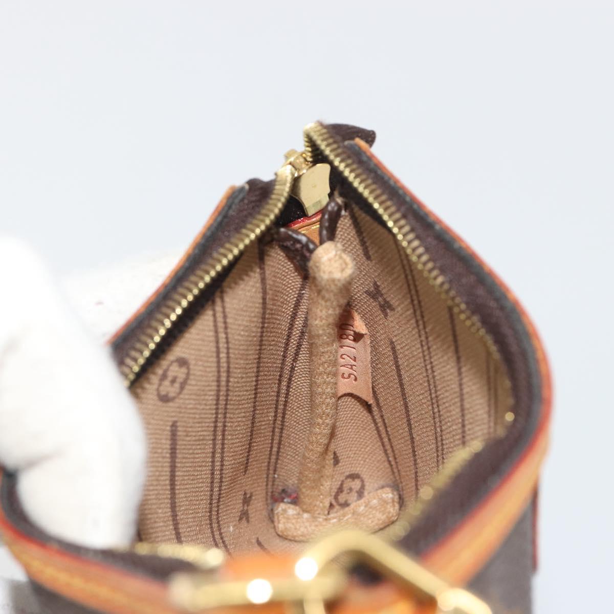 LOUIS VUITTON Monogram Mini Pochette Delight Full Pouch M40309 LV Auth 194212A