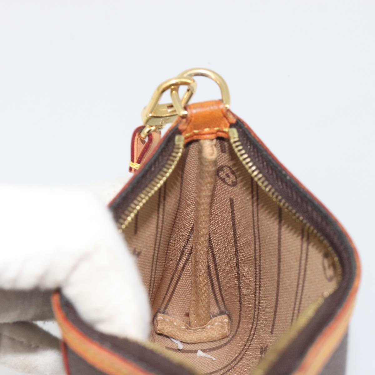 LOUIS VUITTON Monogram Mini Pochette Delight Full Pouch M40309 LV Auth 194212A