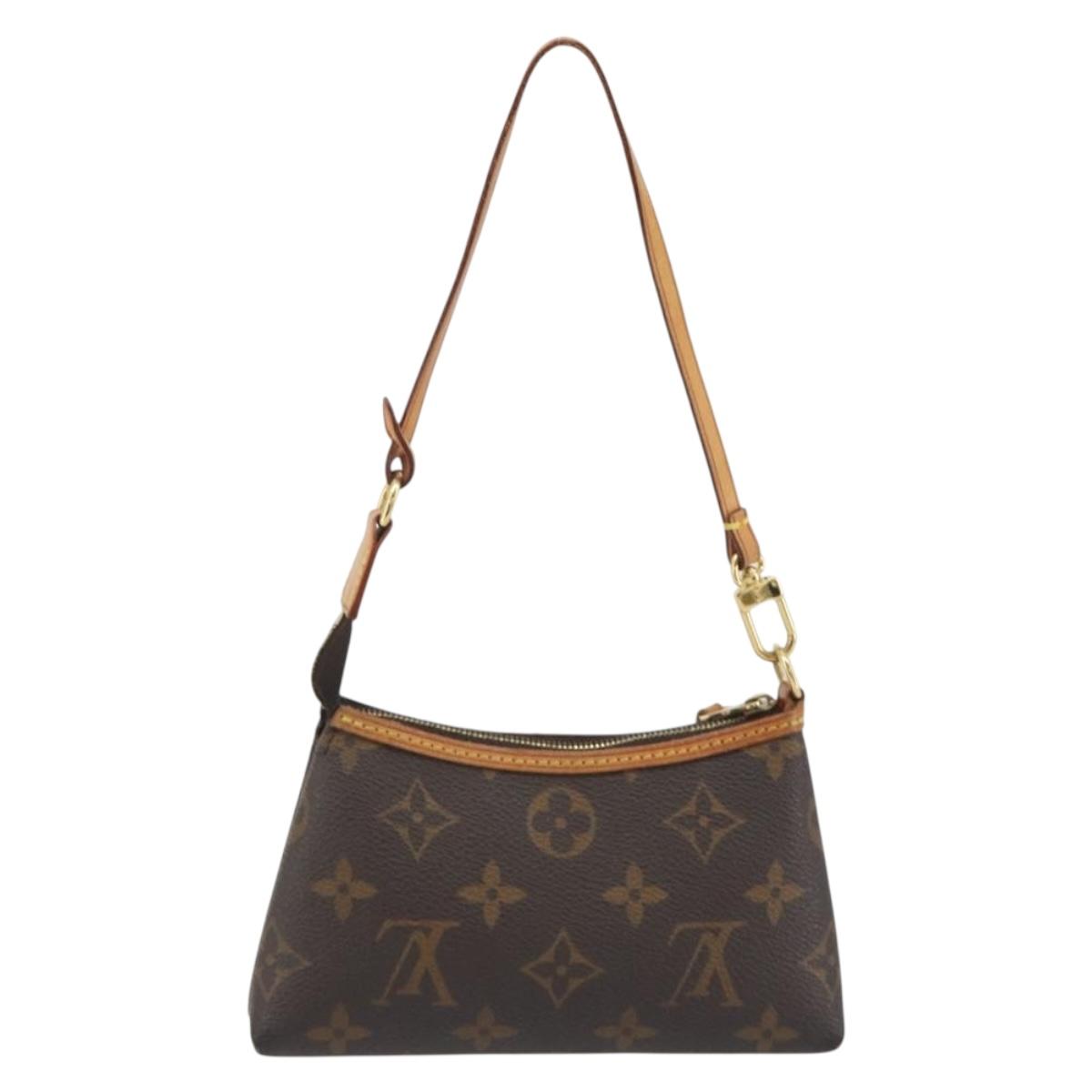 LOUIS VUITTON Monogram Mini Pochette Delight Full Pouch M40309 LV Auth 194212A