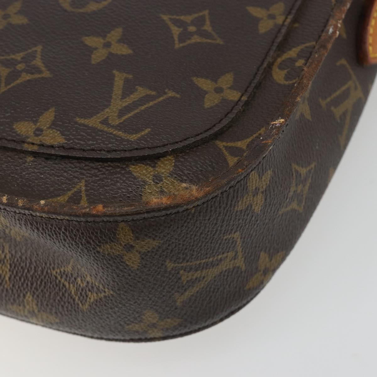 LOUIS VUITTON Monogram Saint Cloud GM Shoulder Bag M51242 LV Auth 194215