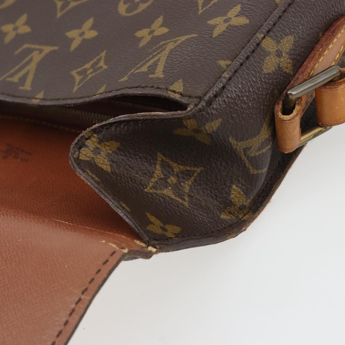 LOUIS VUITTON Monogram Saint Cloud GM Shoulder Bag M51242 LV Auth 194215