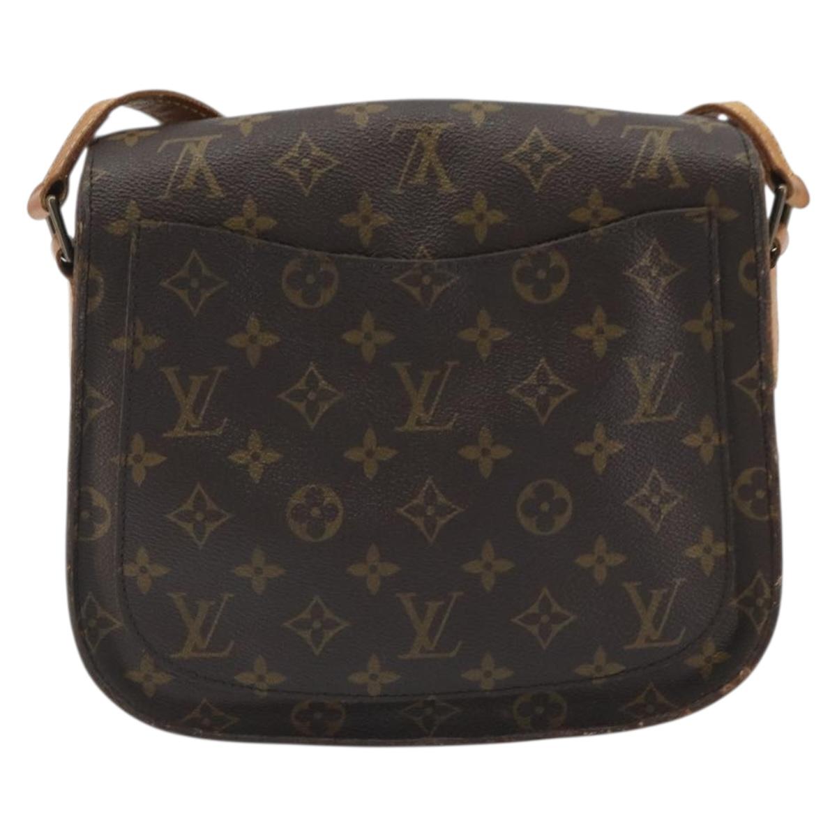 LOUIS VUITTON Monogram Saint Cloud GM Shoulder Bag M51242 LV Auth 194215