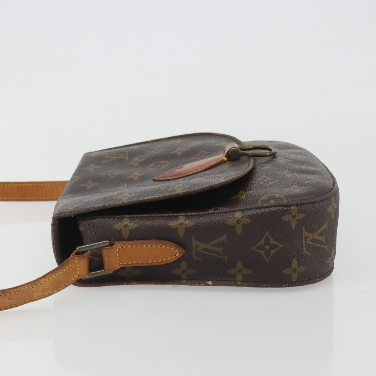 LOUIS VUITTON Monogram Saint Cloud GM Shoulder Bag M51242 LV Auth 194215