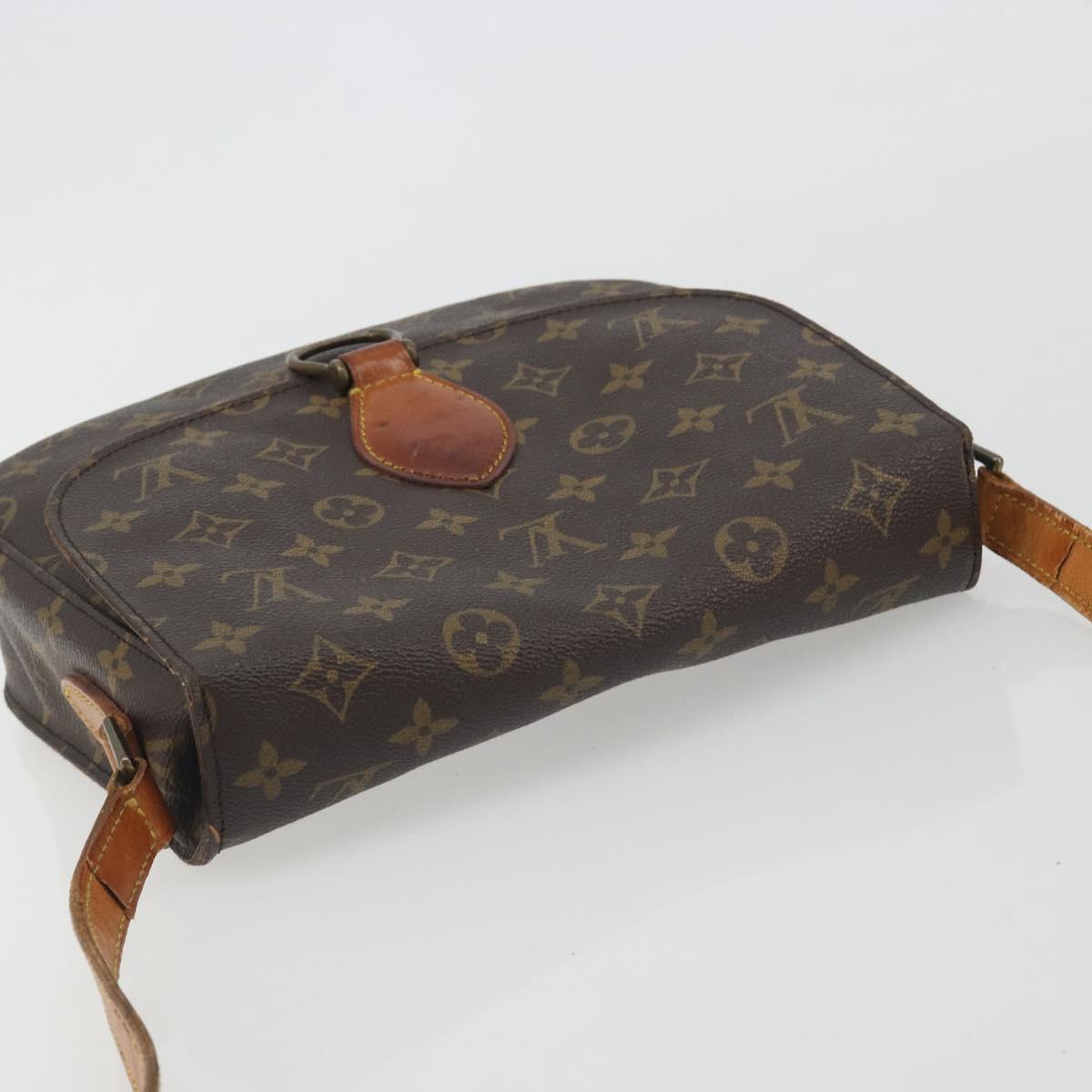 LOUIS VUITTON Monogram Saint Cloud GM Shoulder Bag M51242 LV Auth 194215