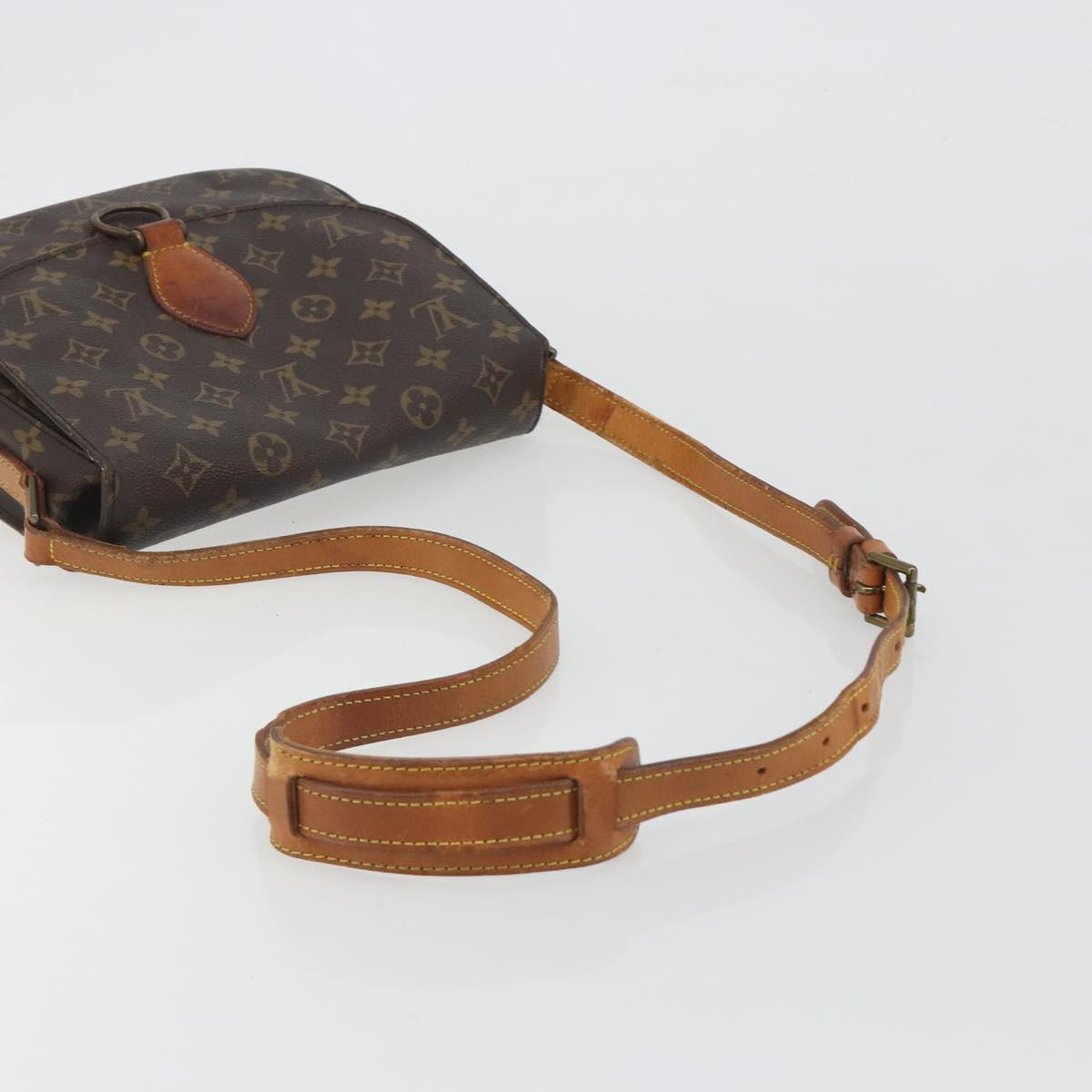 LOUIS VUITTON Monogram Saint Cloud GM Shoulder Bag M51242 LV Auth 194215