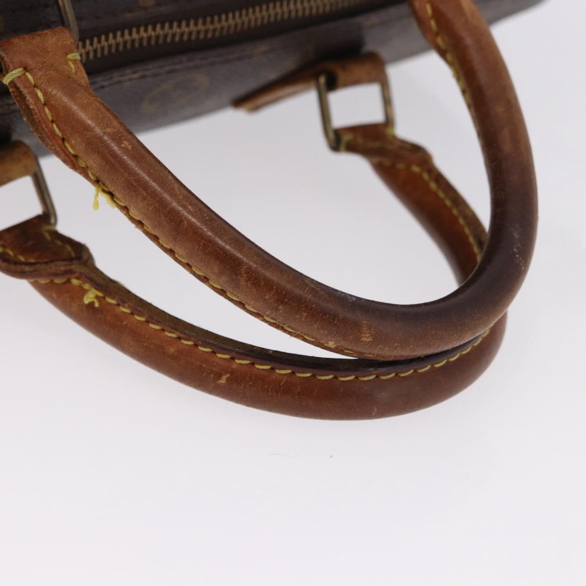 LOUIS VUITTON Monogram Speedy 30 Hand Bag M41526 LV Auth 194217