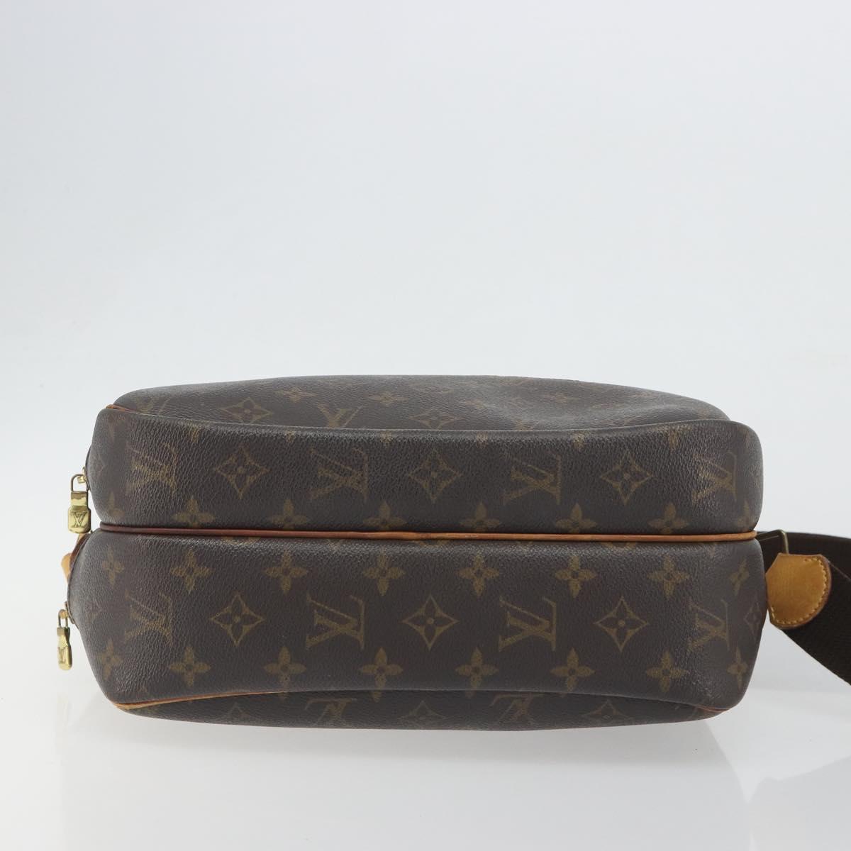 LOUIS VUITTON Monogram Reporter PM Shoulder Bag M45254 LV Auth 194218