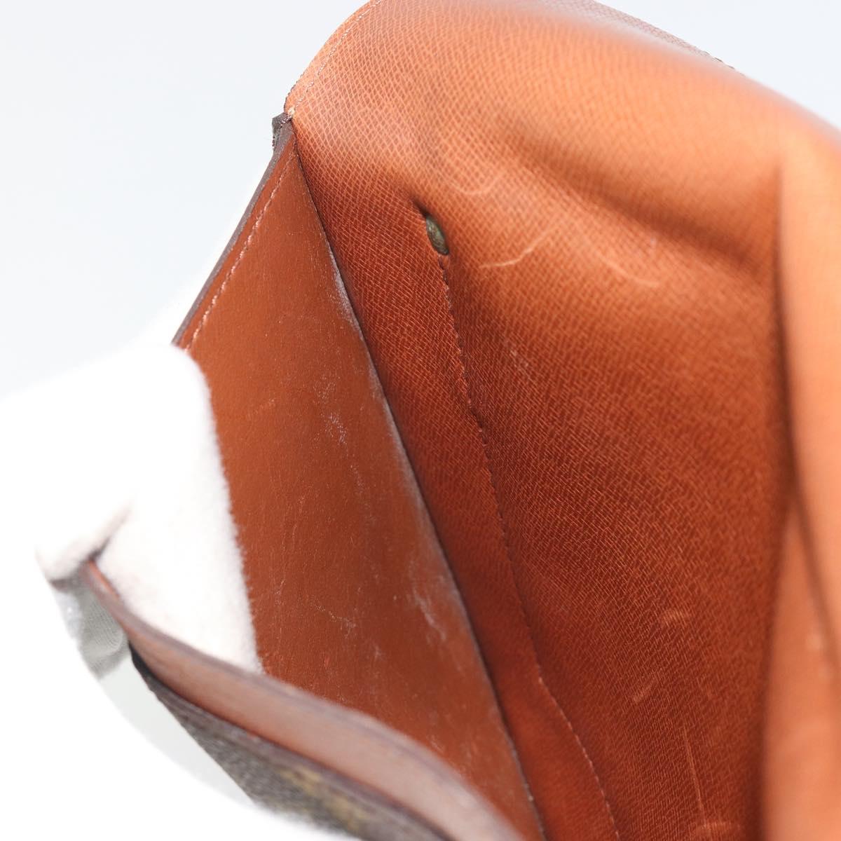 LOUIS VUITTON Monogram Double Rabat Shoulder Bag M51815 LV Auth 194220