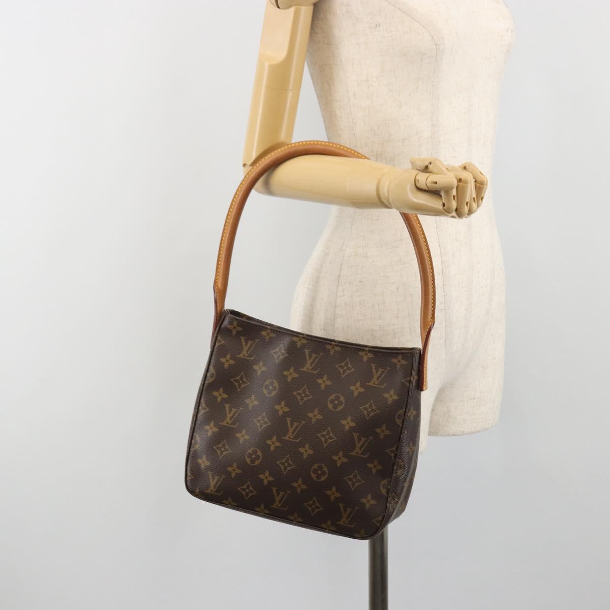 LOUIS VUITTON Monogram Looping MM Shoulder Bag M51146 LV Auth 194221V