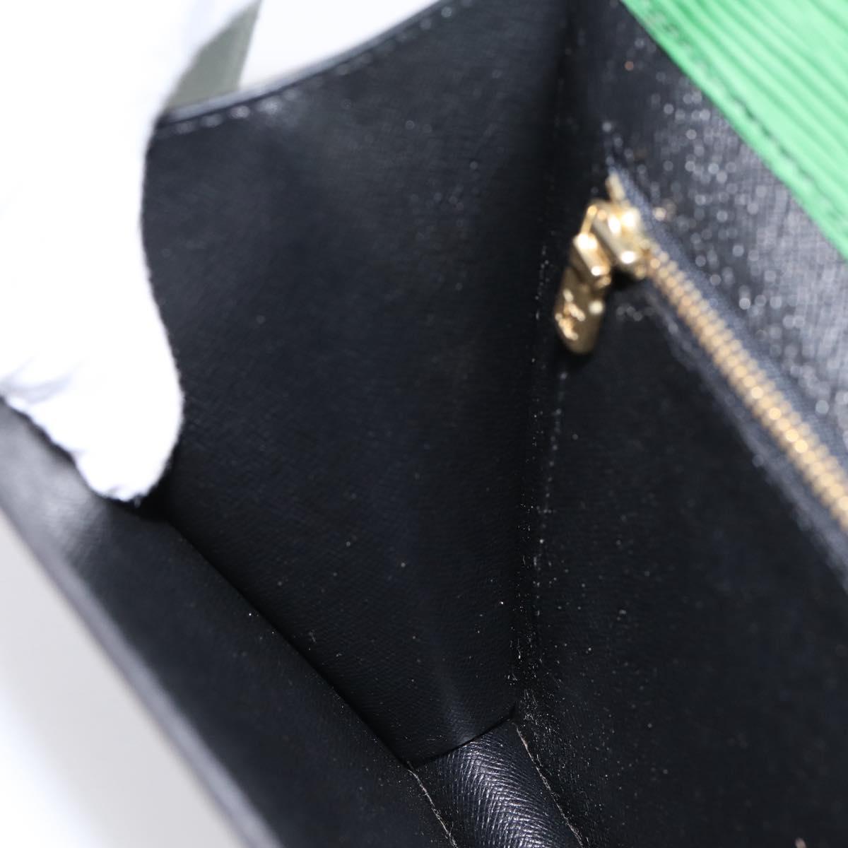 LOUIS VUITTON Epi Montaigne 27 Clutch Bag Green M52654 LV Auth 194230A