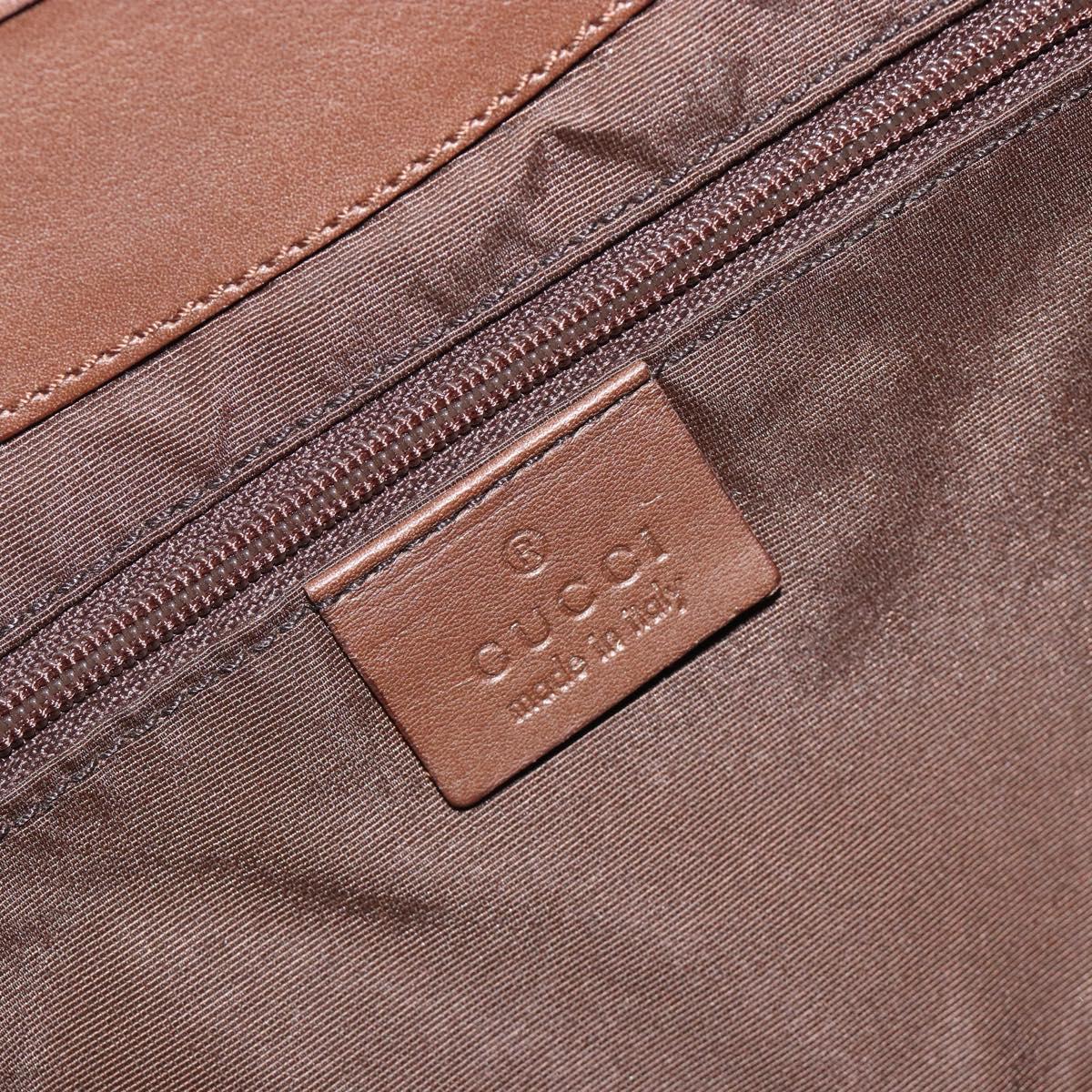 GUCCI GG Canvas Shoulder Bag Beige Gold 92736 Auth 194249V
