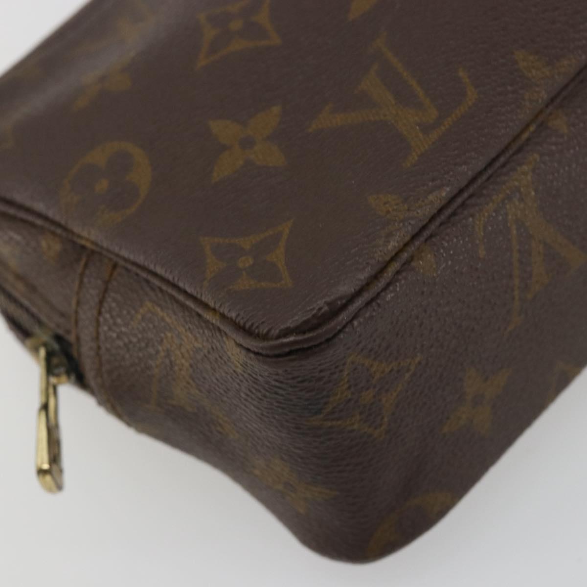 LOUIS VUITTON Monogram Trousse Toilette 18 Pouch M47526 LV Auth 194251