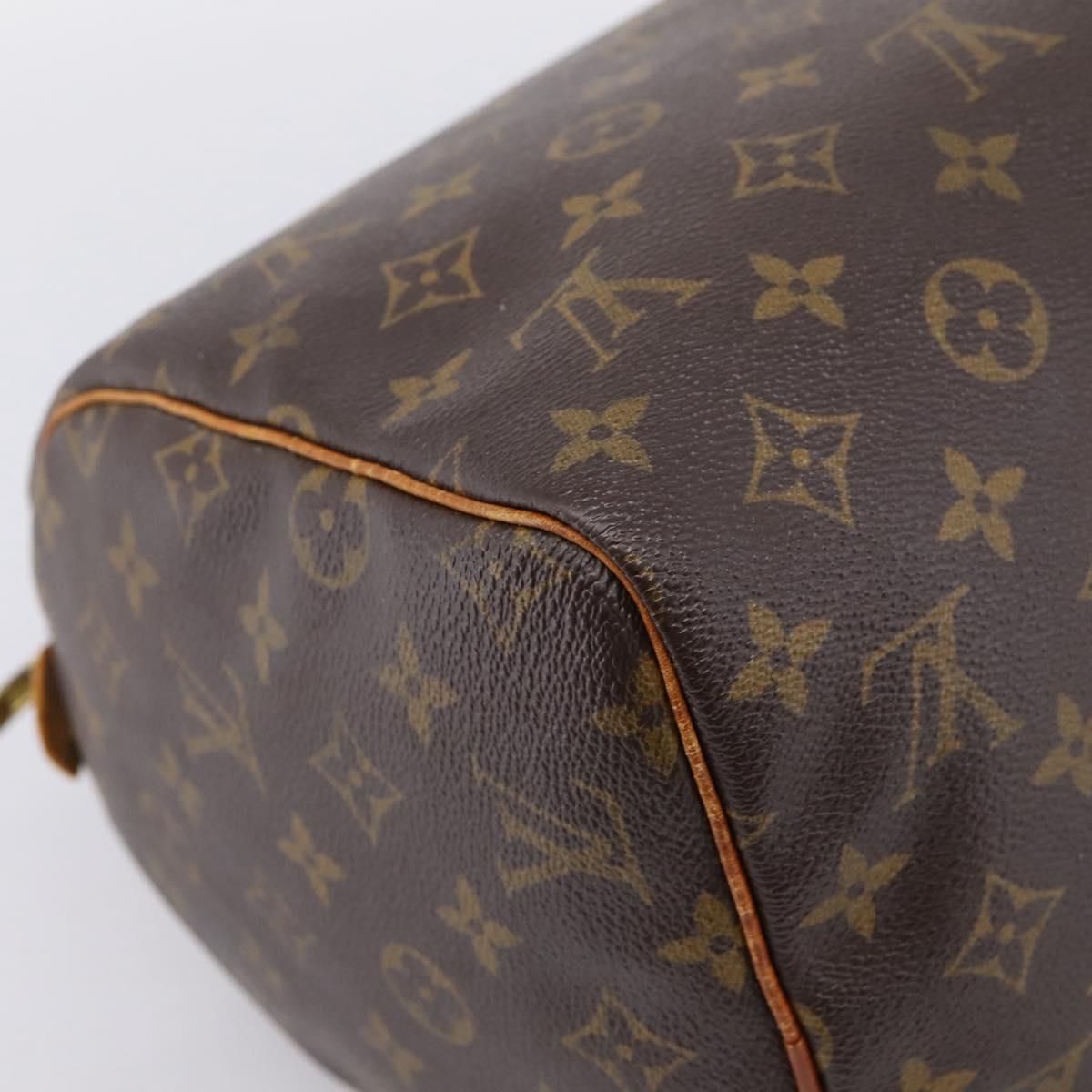 LOUIS VUITTON Monogram Speedy 30 Hand Bag M41526 LV Auth 194257