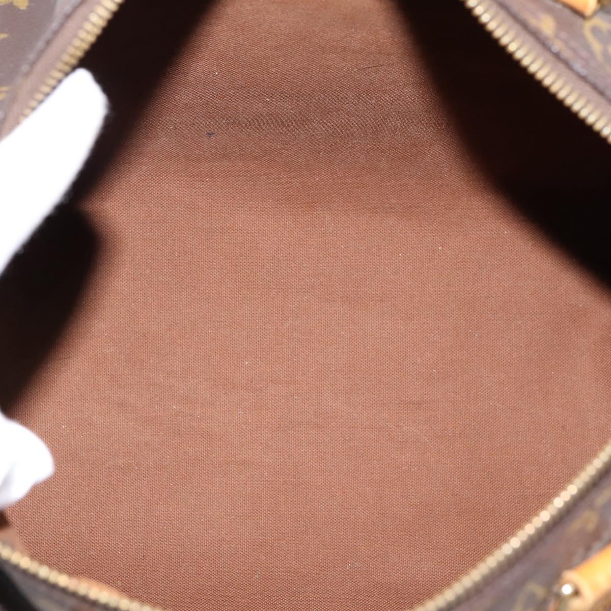 LOUIS VUITTON Monogram Speedy 30 Hand Bag M41526 LV Auth 194257