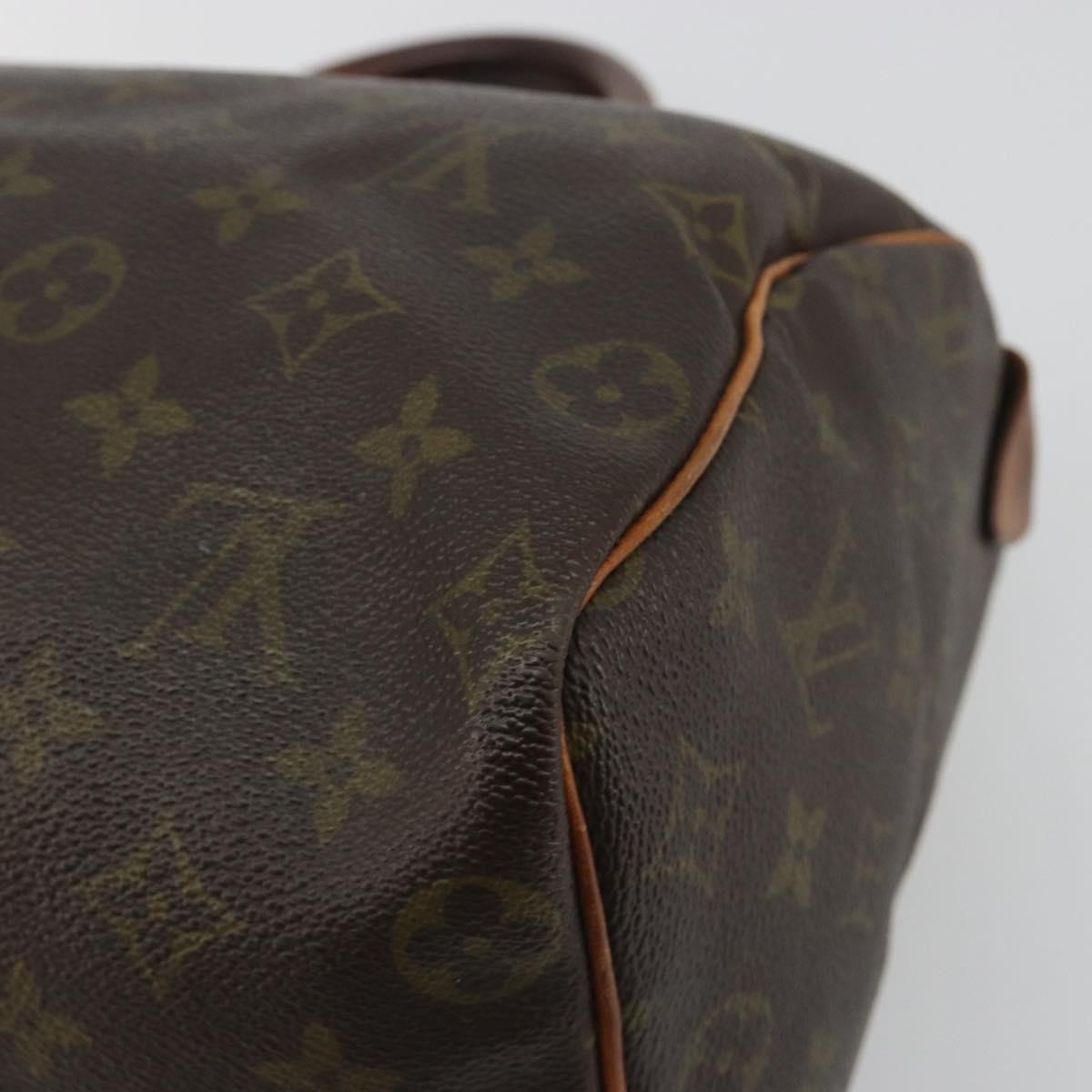 LOUIS VUITTON Monogram Speedy 25 Hand Bag M41528 LV Auth 194258