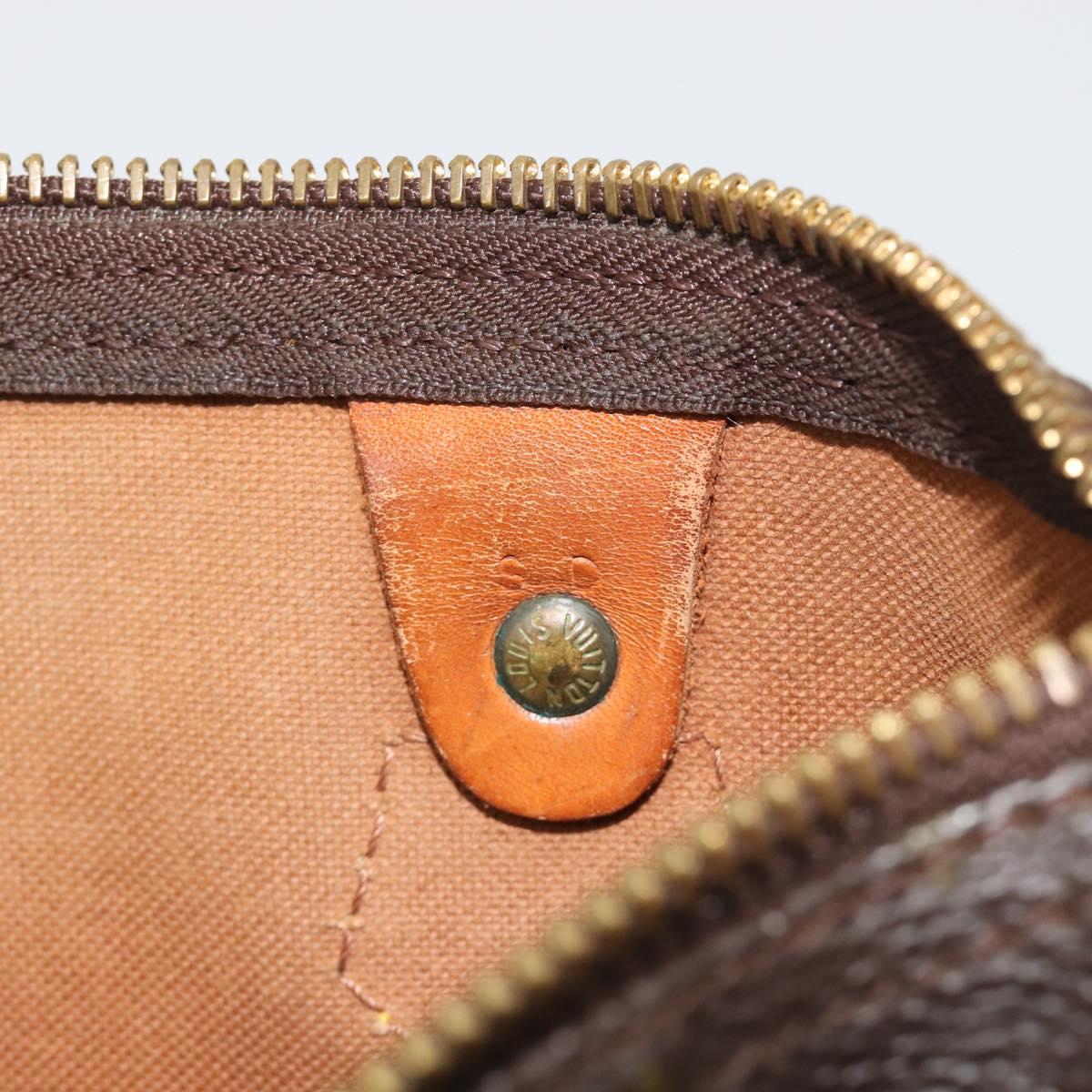 LOUIS VUITTON Monogram Speedy 25 Hand Bag M41528 LV Auth 194258