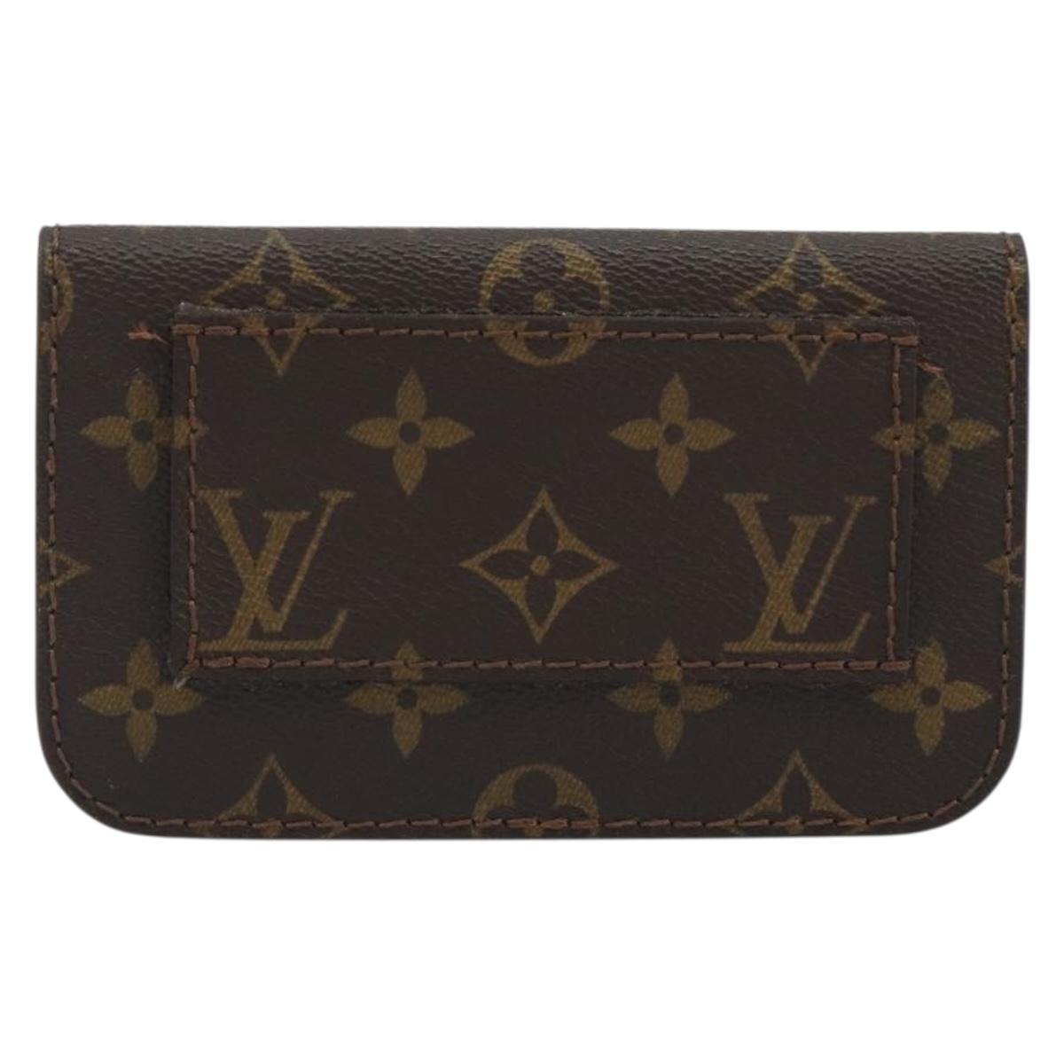 LOUIS VUITTON Monogram Ceinture Pochette Waist Bag M6933U LV Auth 194266A