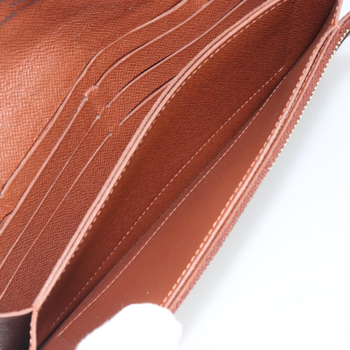 LOUIS VUITTON Monogram Portefeuille Accordion Long Wallet M58008 LV Auth 194269A