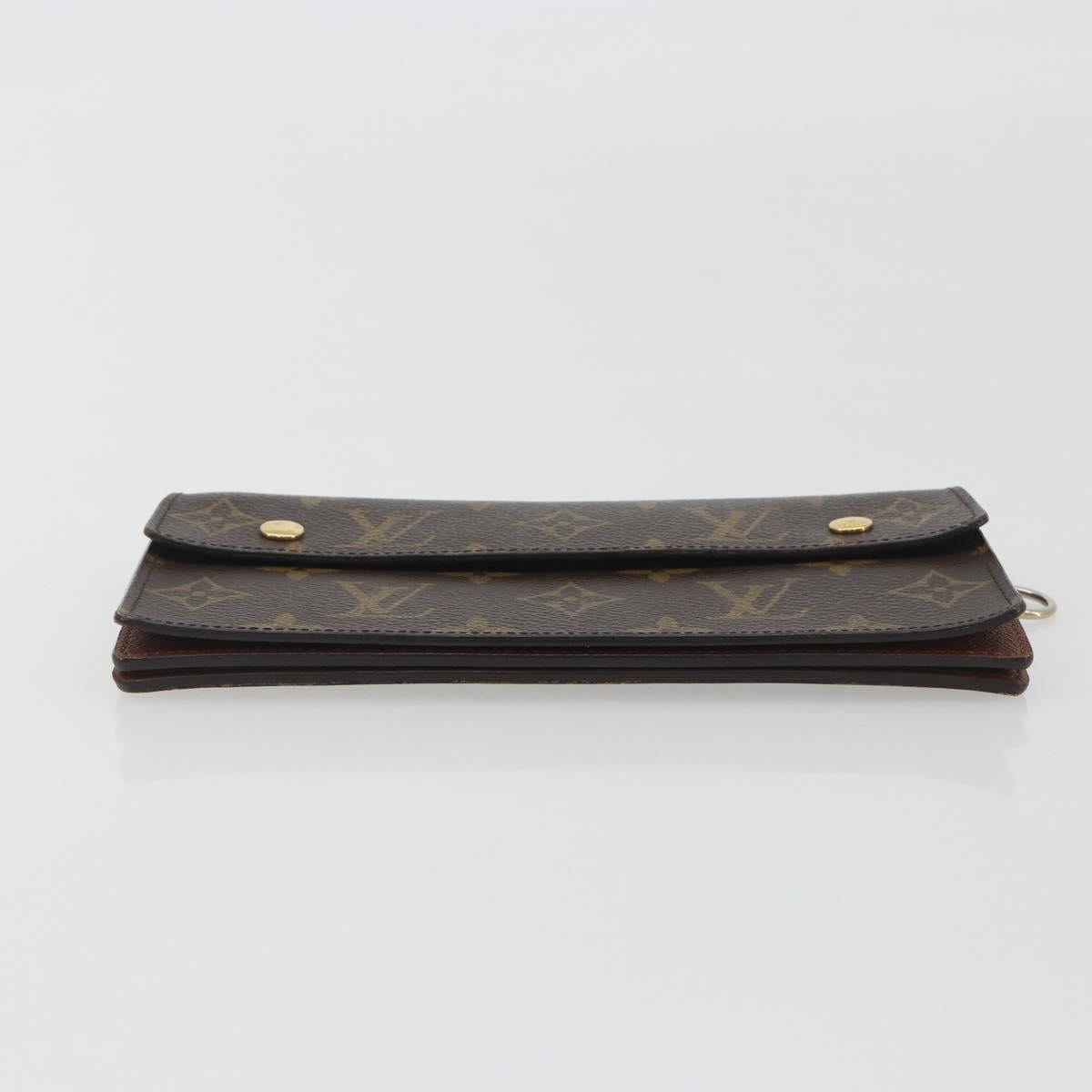 LOUIS VUITTON Monogram Portefeuille Accordion Long Wallet M58008 LV Auth 194269A