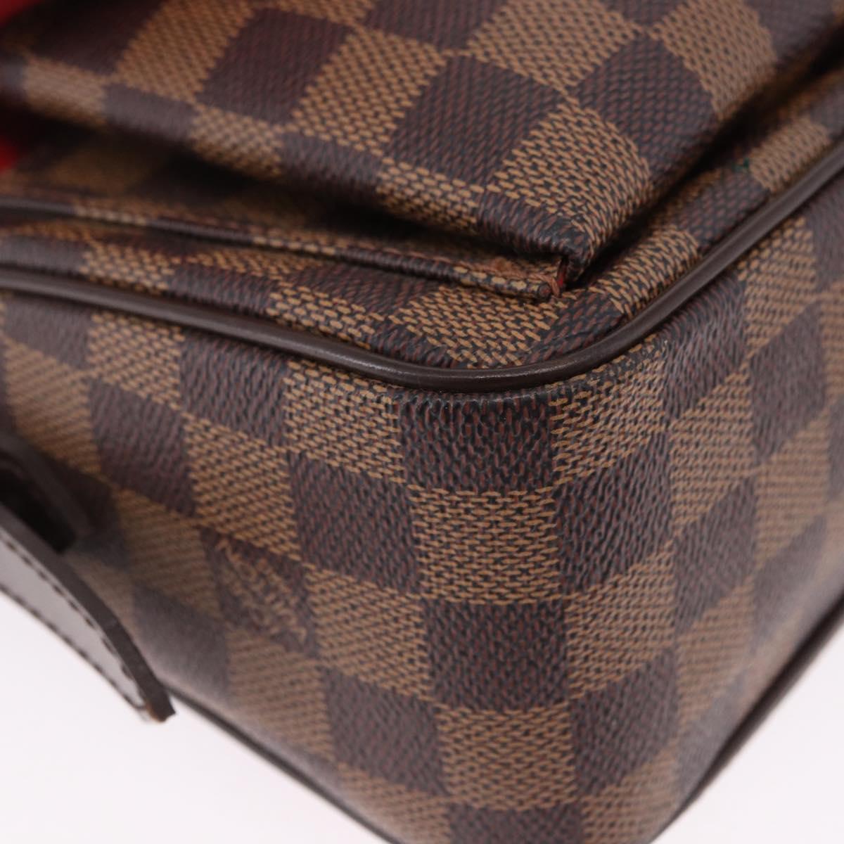 LOUIS VUITTON Damier Ebene Ravello GM Shoulder Bag N60006 LV Auth 194273SAV