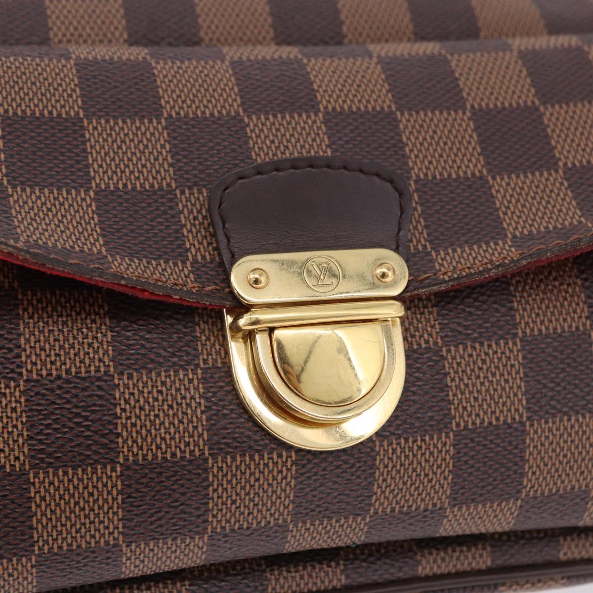 LOUIS VUITTON Damier Ebene Ravello GM Shoulder Bag N60006 LV Auth 194273SAV
