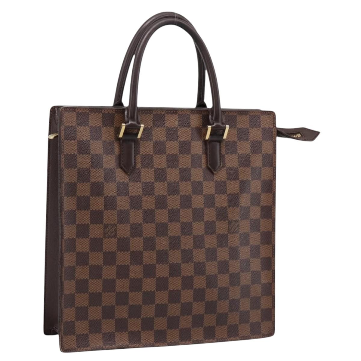 LOUIS VUITTON Damier Ebene Venice PM Hand Bag N51145 LV Auth 194274