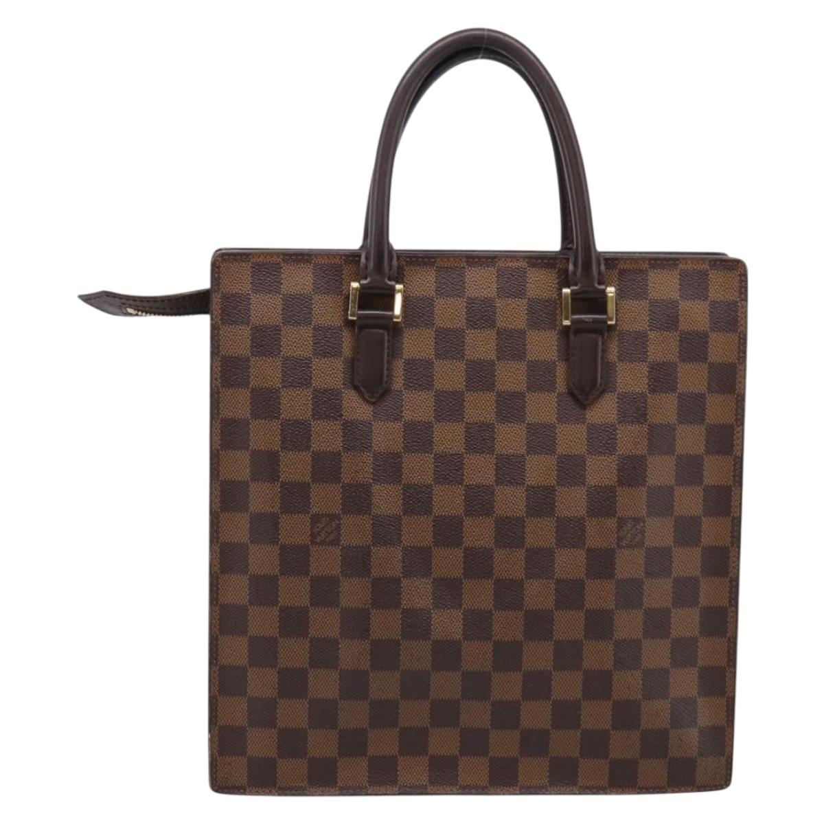 LOUIS VUITTON Damier Ebene Venice PM Hand Bag N51145 LV Auth 194274