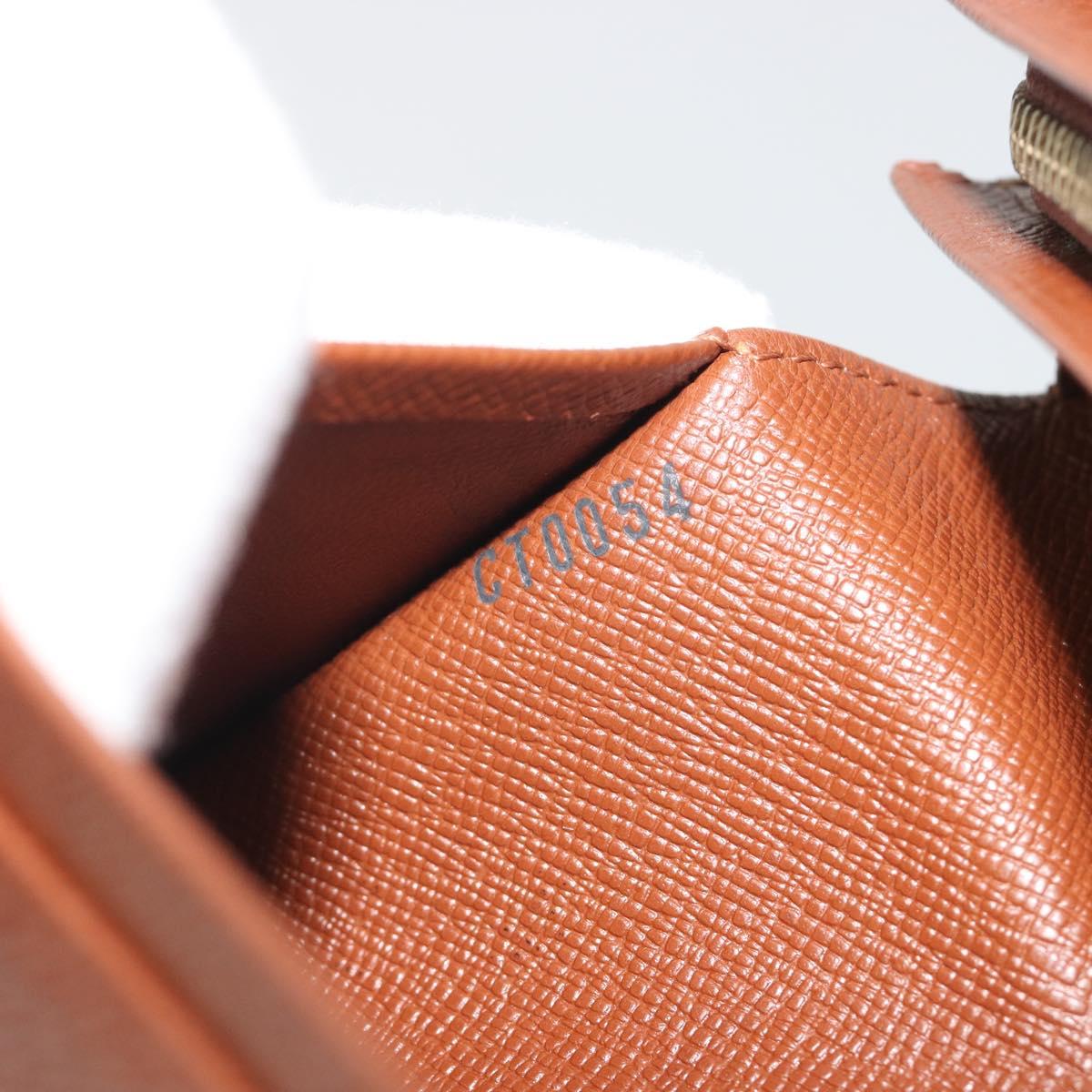 LOUIS VUITTON Monogram Portefeuille Tresor Bifold Wallet M61736 LV Auth 194277A