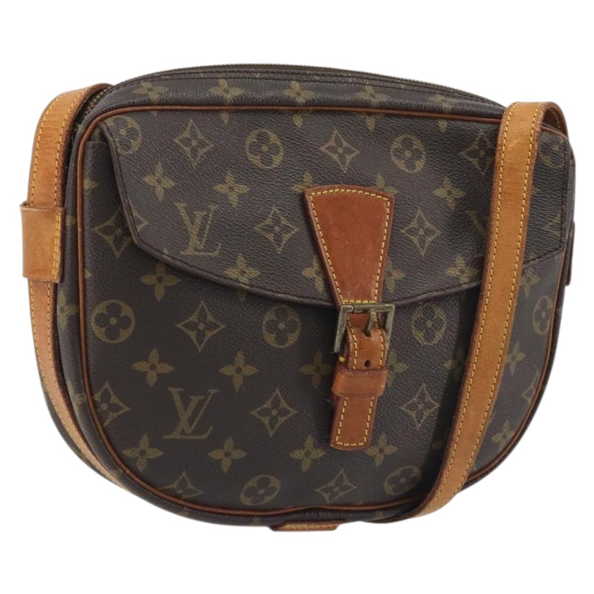 LOUIS VUITTON Monogram Jeune Fille GM Shoulder Bag M51225 LV Auth 194282