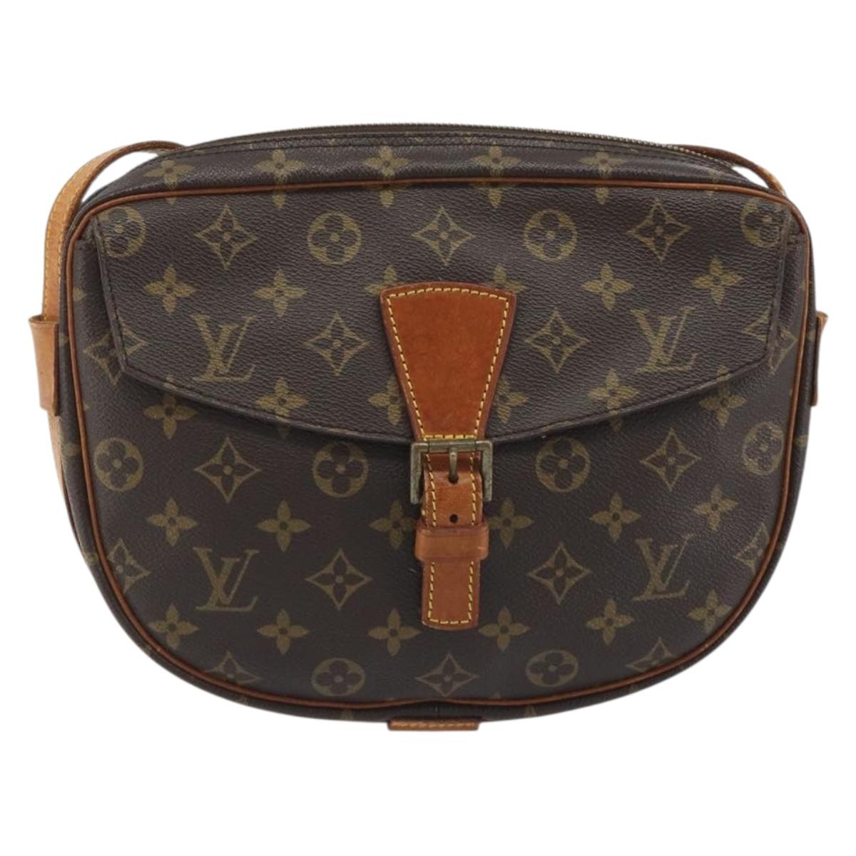 LOUIS VUITTON Monogram Jeune Fille GM Shoulder Bag M51225 LV Auth 194282