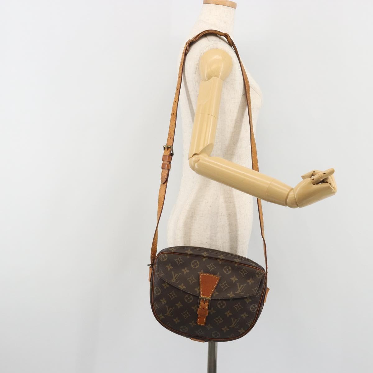 LOUIS VUITTON Monogram Jeune Fille GM Shoulder Bag M51225 LV Auth 194282