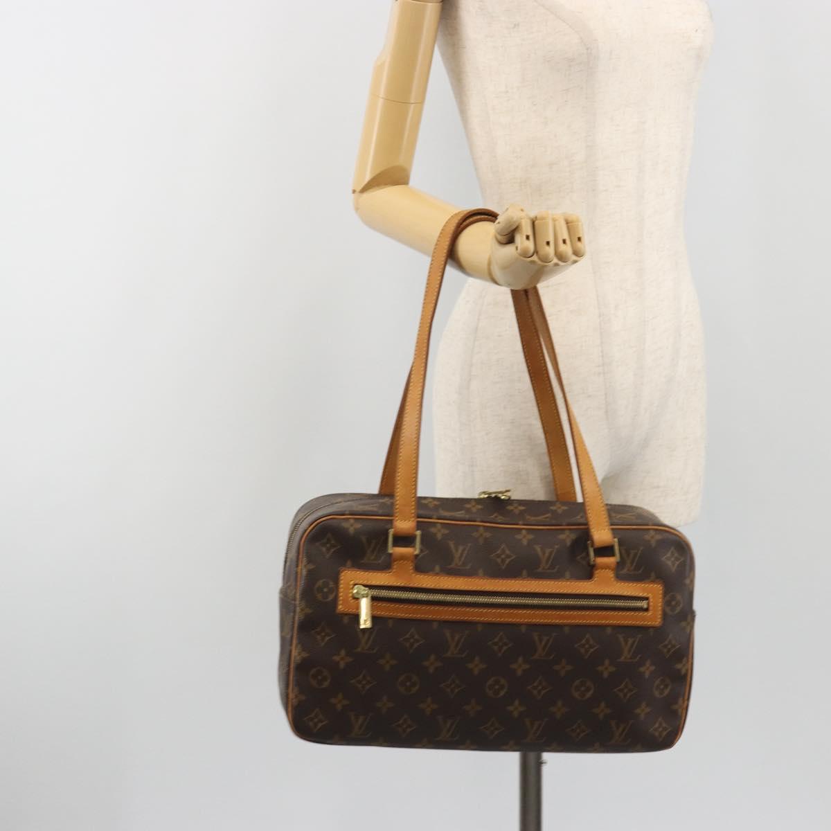 LOUIS VUITTON Monogram Cite GM Hand Bag M51181 LV Auth 194291A