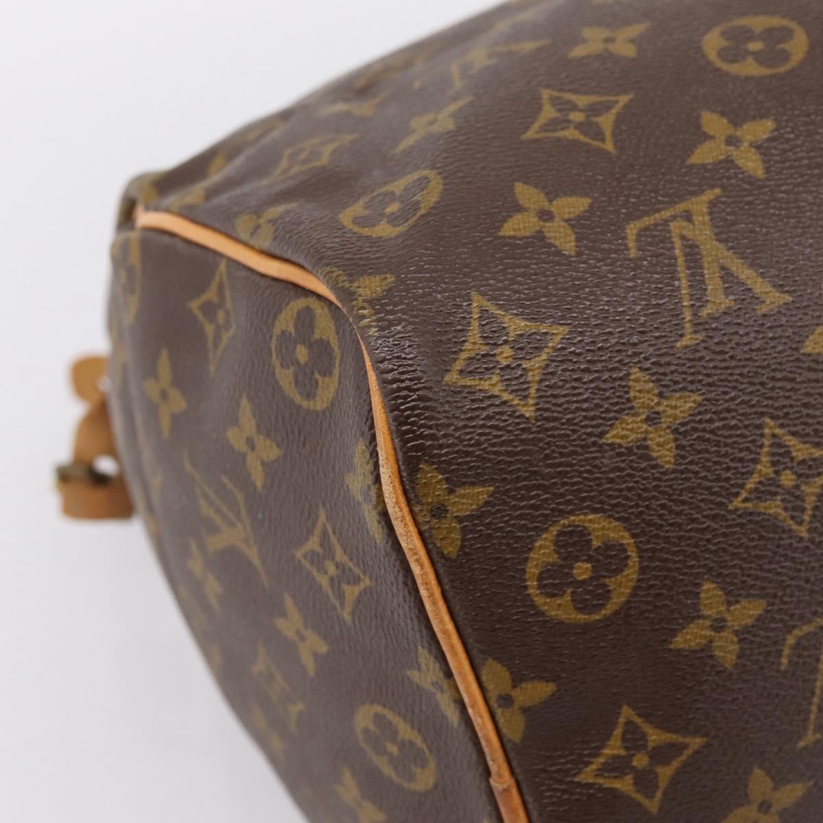 LOUIS VUITTON Monogram Speedy 35 Hand Bag M41524 LV Auth 194299A