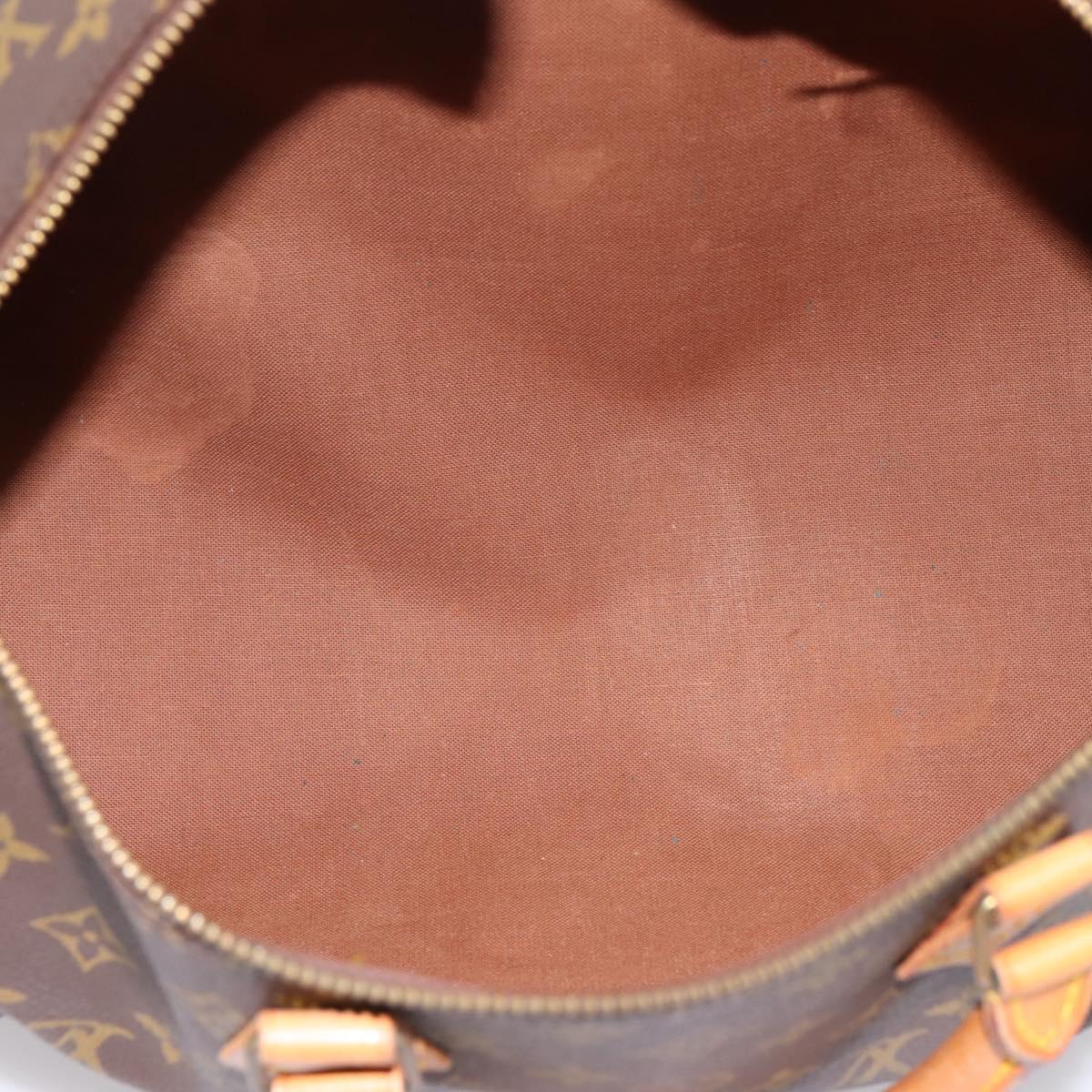 LOUIS VUITTON Monogram Speedy 35 Hand Bag M41524 LV Auth 194299A