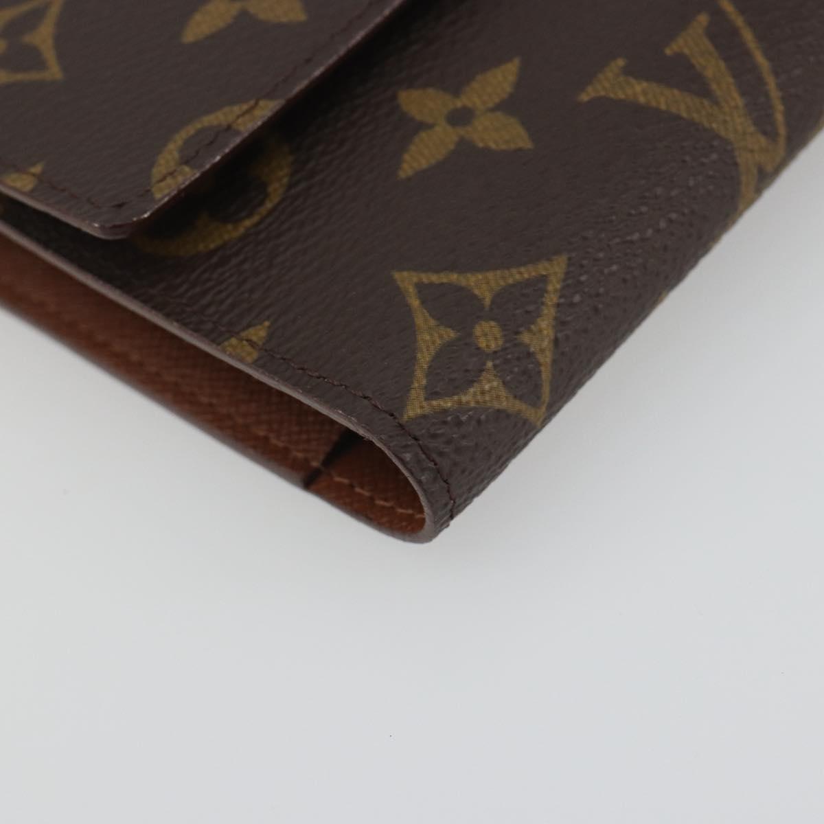LOUIS VUITTON Monogram Porte Tresor International Wallet M61215 LV Auth 194302A