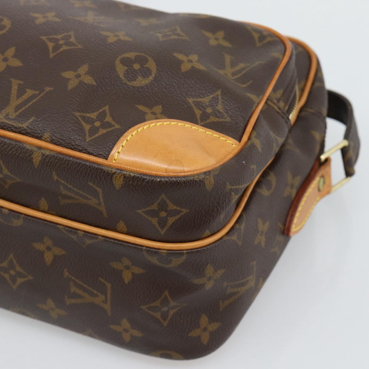 LOUIS VUITTON Monogram Nile Shoulder Bag M45244 LV Auth 194303A