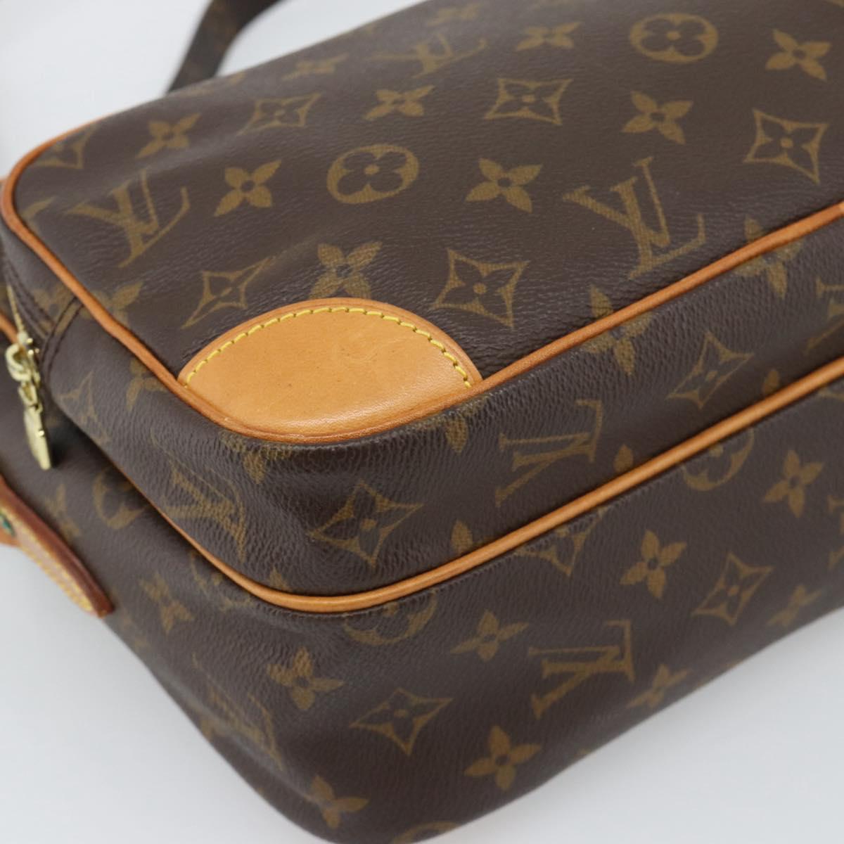 LOUIS VUITTON Monogram Nile Shoulder Bag M45244 LV Auth 194303A