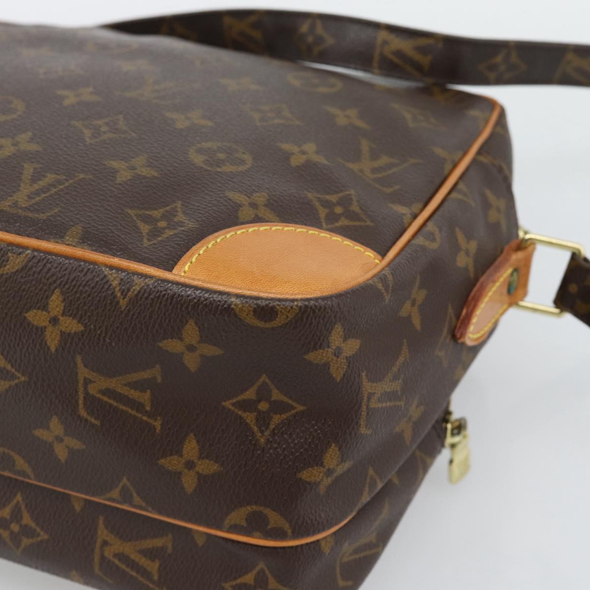 LOUIS VUITTON Monogram Nile Shoulder Bag M45244 LV Auth 194303A