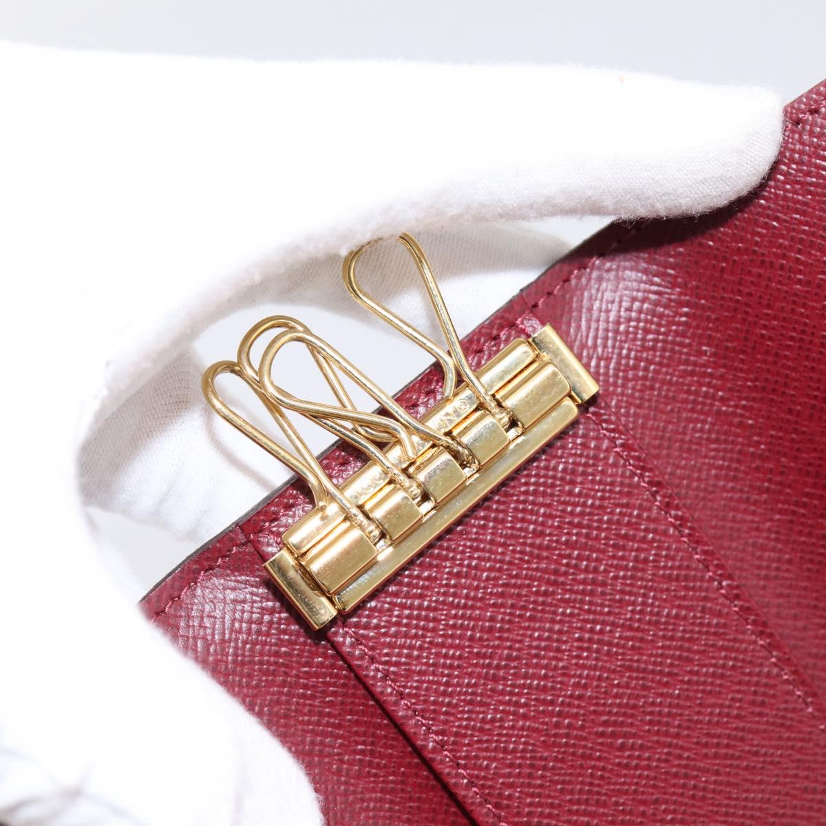 LOUIS VUITTON Damier Ebene Multicles 4 Key Case N63082 Auth 194304M