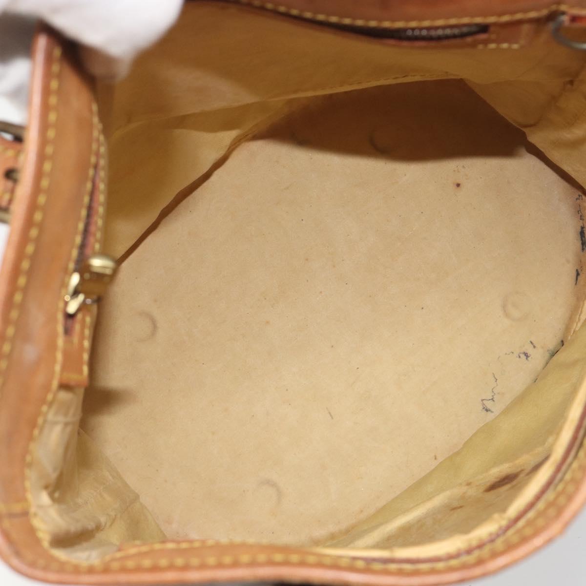 LOUIS VUITTON Monogram Bucket PM Shoulder Bag M42238 LV Auth 194314